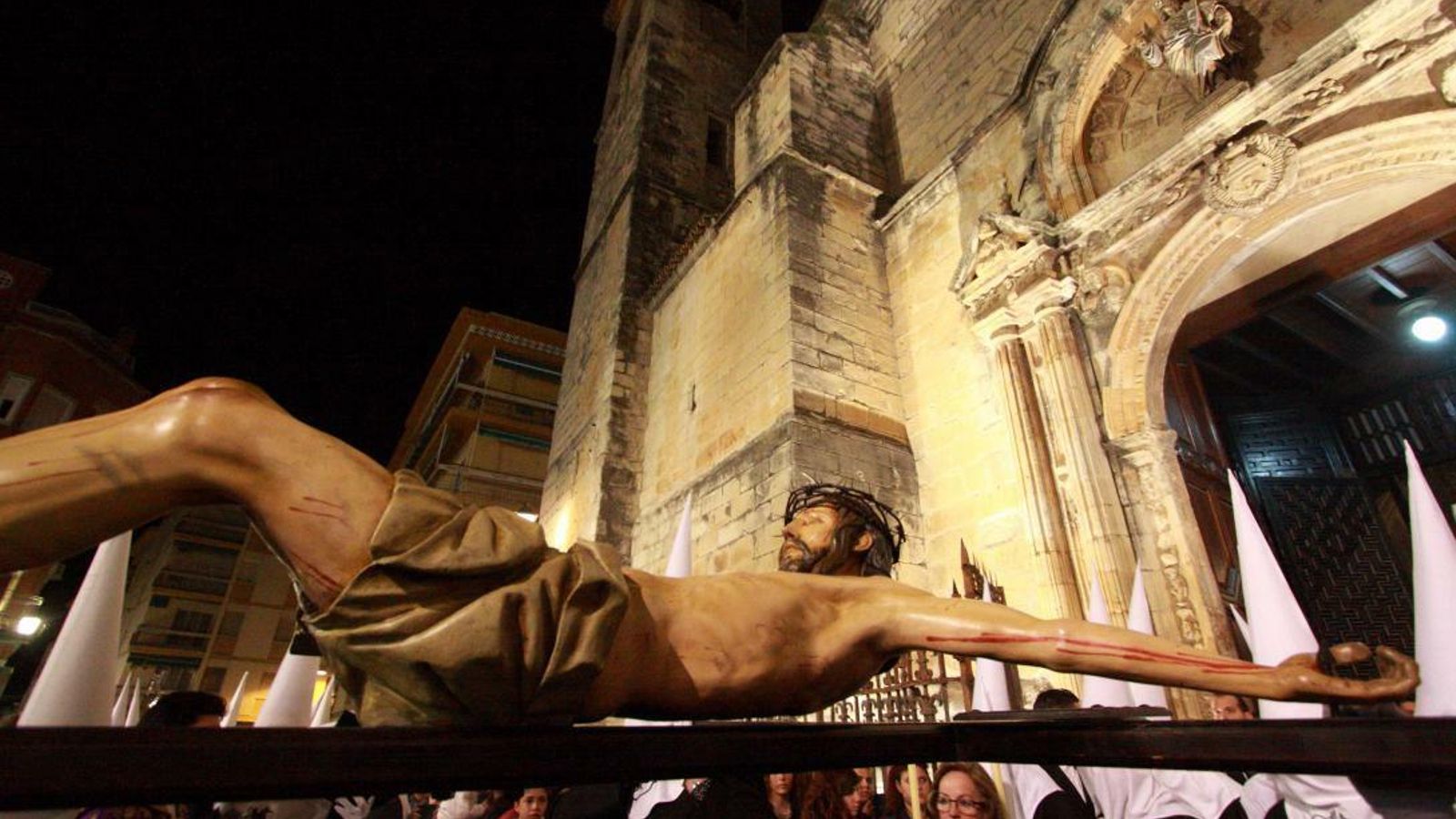 Vía crucis en Lucena.