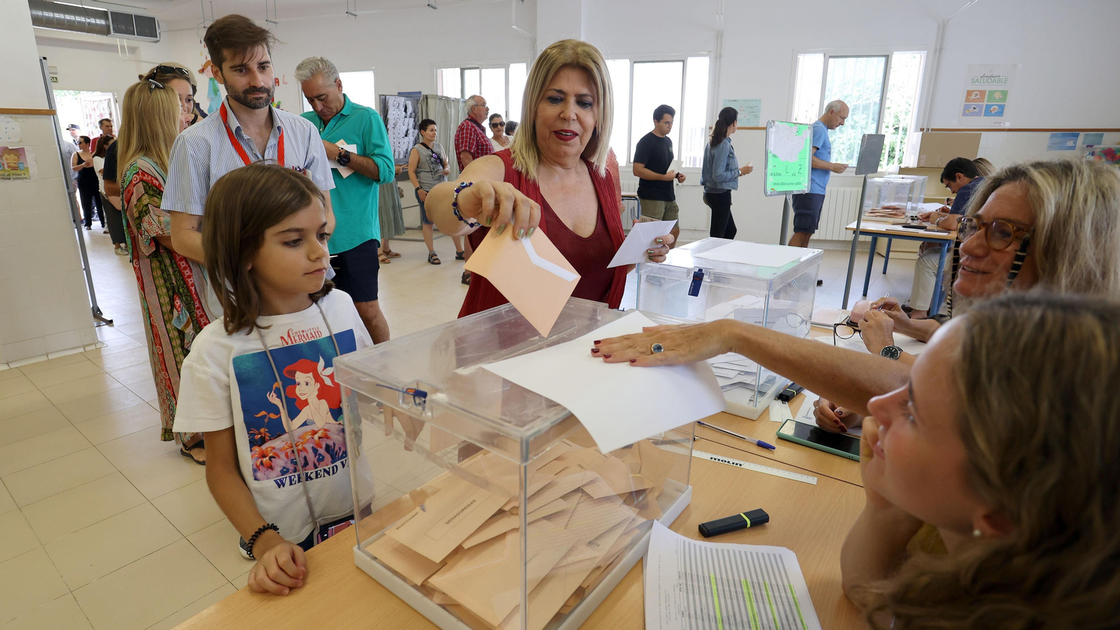 Jornada electoral en Jerez