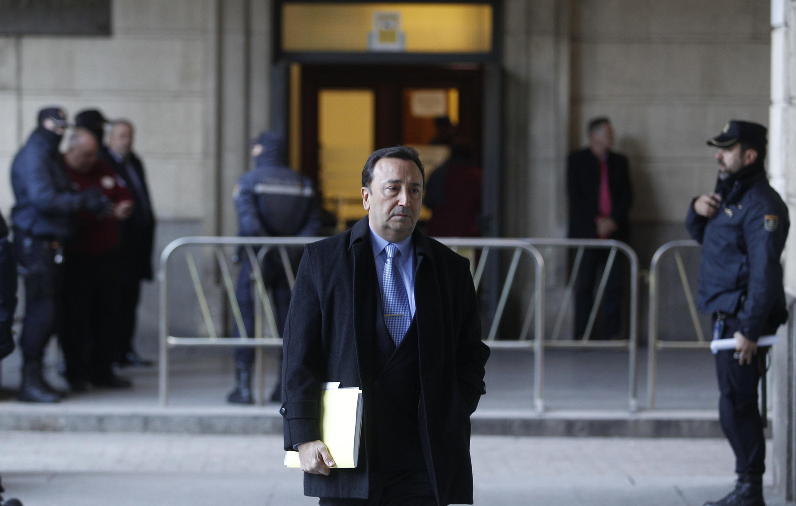 Primera sesión del juicio de los ERE