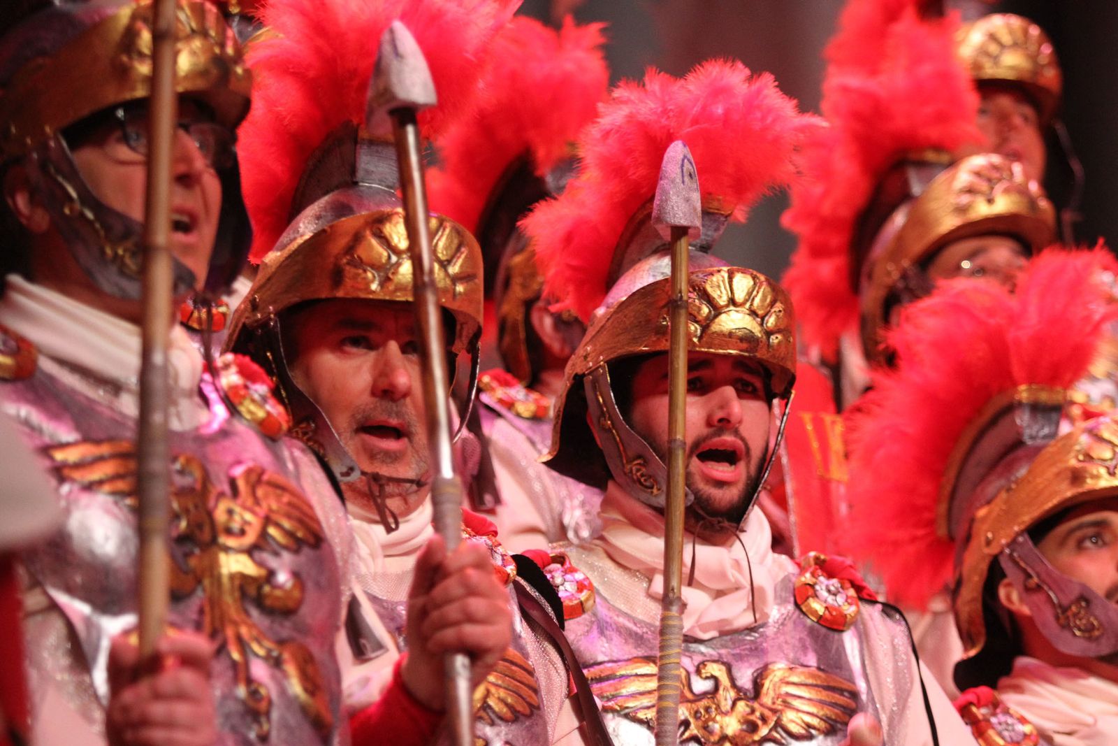 Imágenes del primer día de preliminares de concurso del Carnaval Colombino 2018