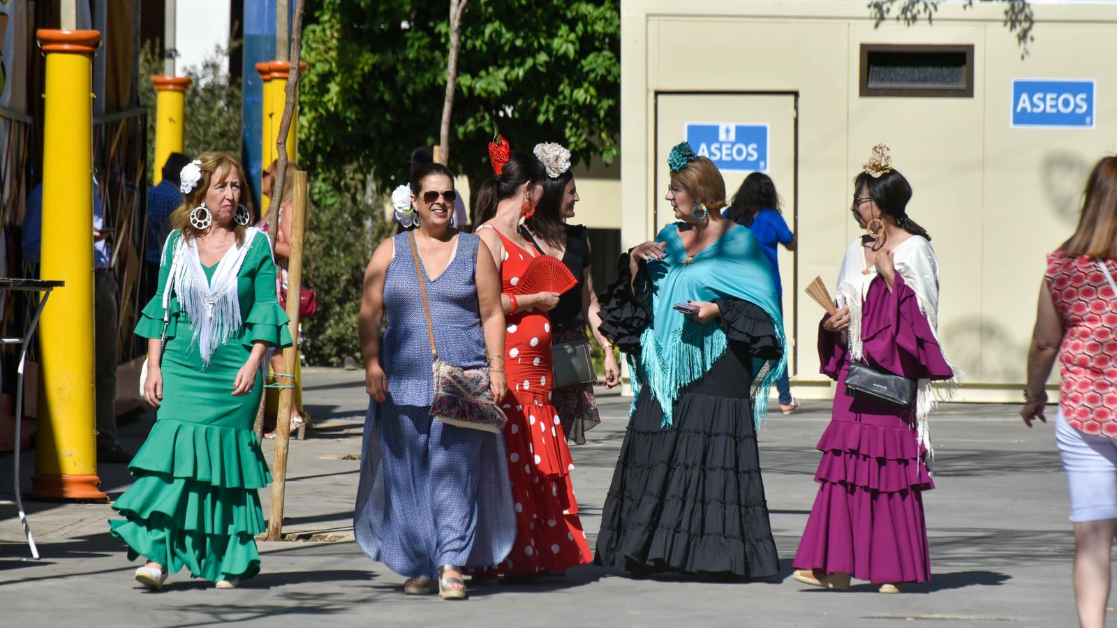 Fotos del jueves en la Feria Real de Algeciras