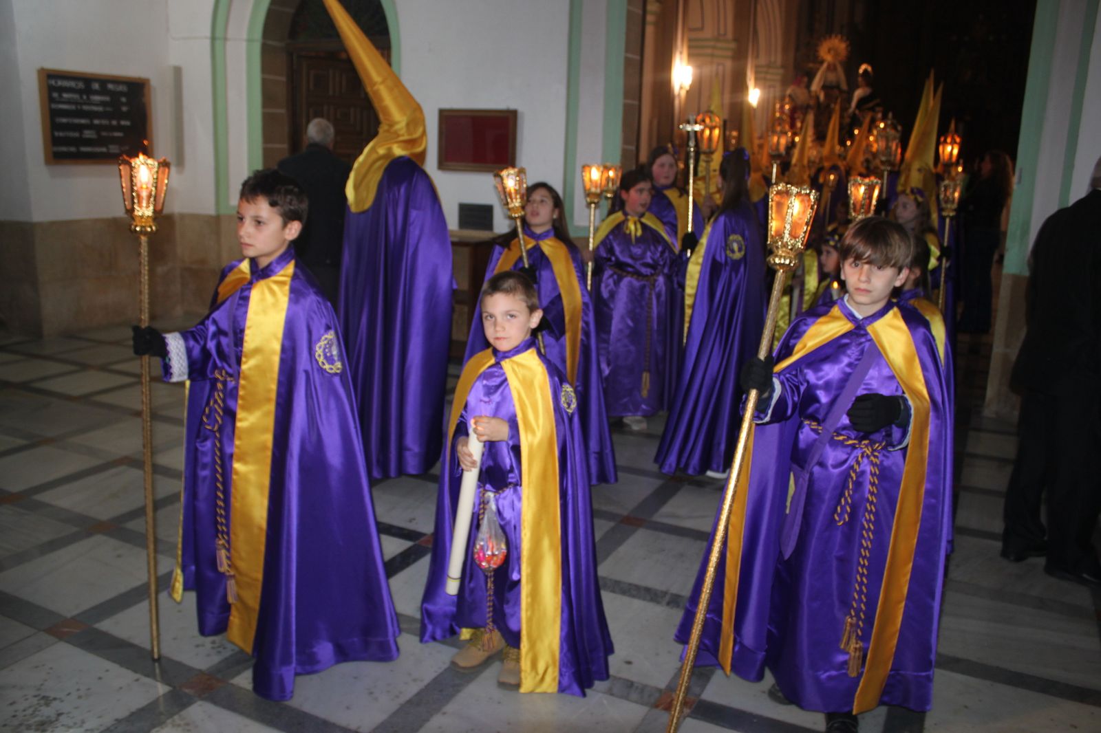 La procesión del Viernes Santo en Vélez-Rubio, en imágenes