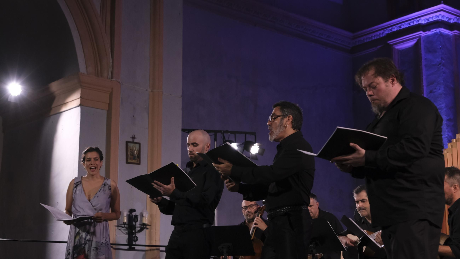 Concierto de Opera Omnia en el Festival de Vélez Blanco, en imágenes