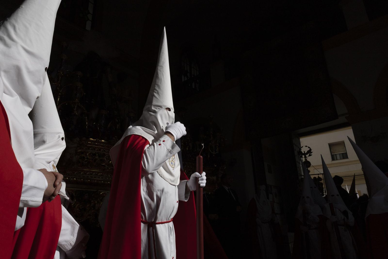 Las imágenes de la hermandad del Ecce Homo en la Semana Santa de San Fernando 2025