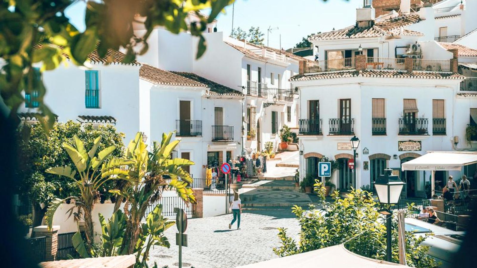 Uno de los rincones de Frigiliana.