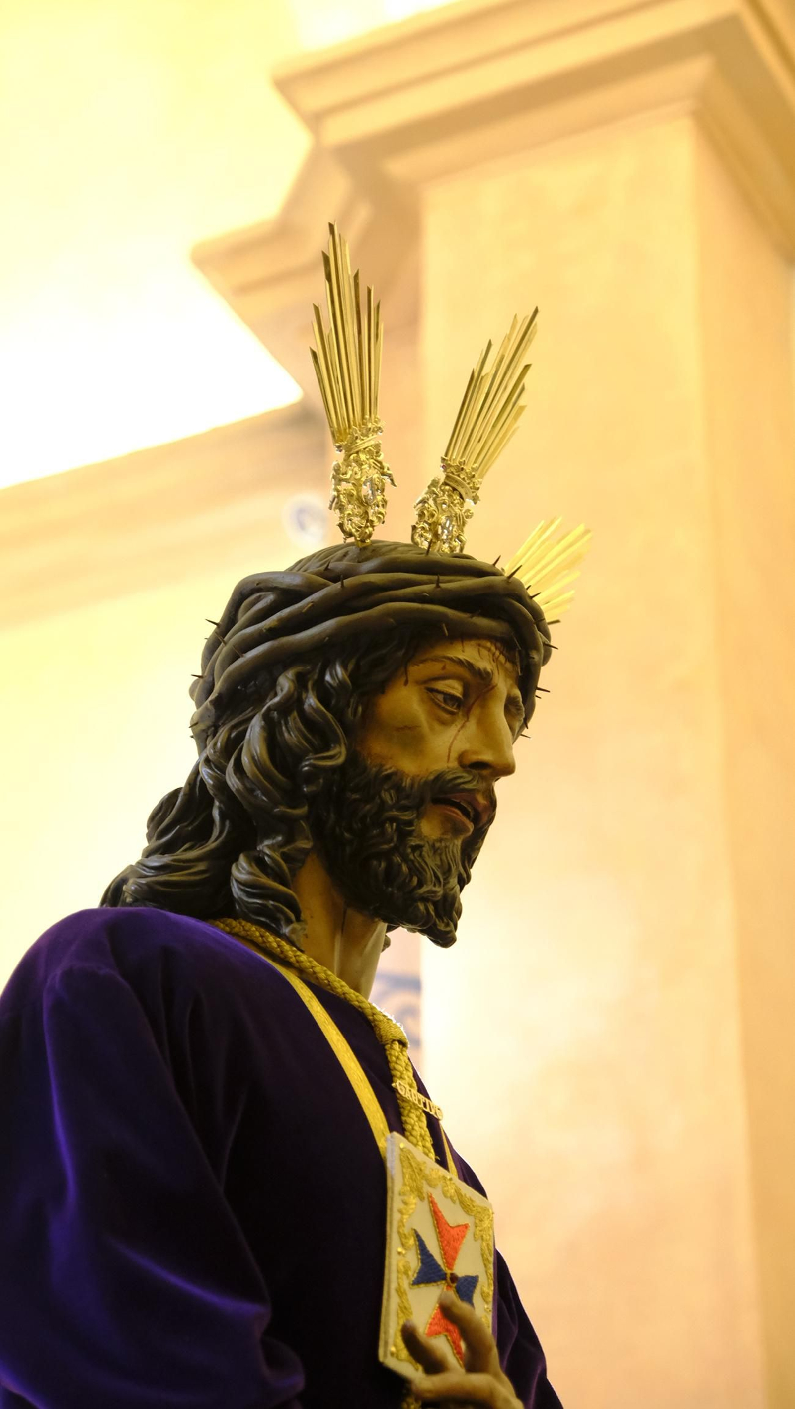 Imágenes del Besapiés de Jesús Cautivo de Medinaceli, en la Catedral de Almería