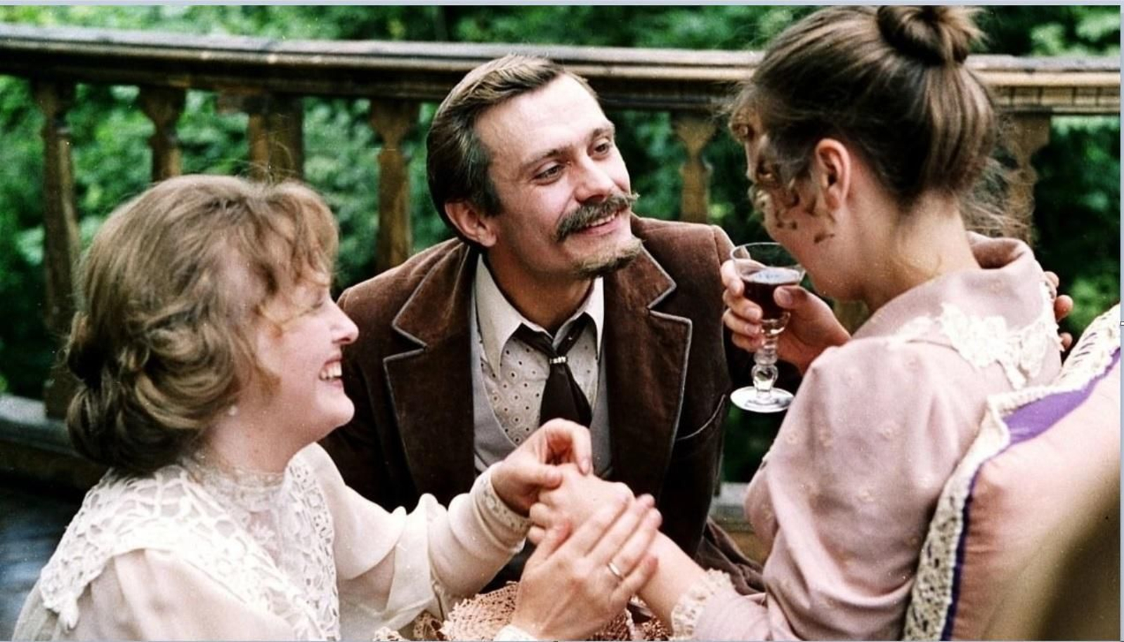 Escena del film soviético 'Pieza inconclusa para piano mecánico', 1977.