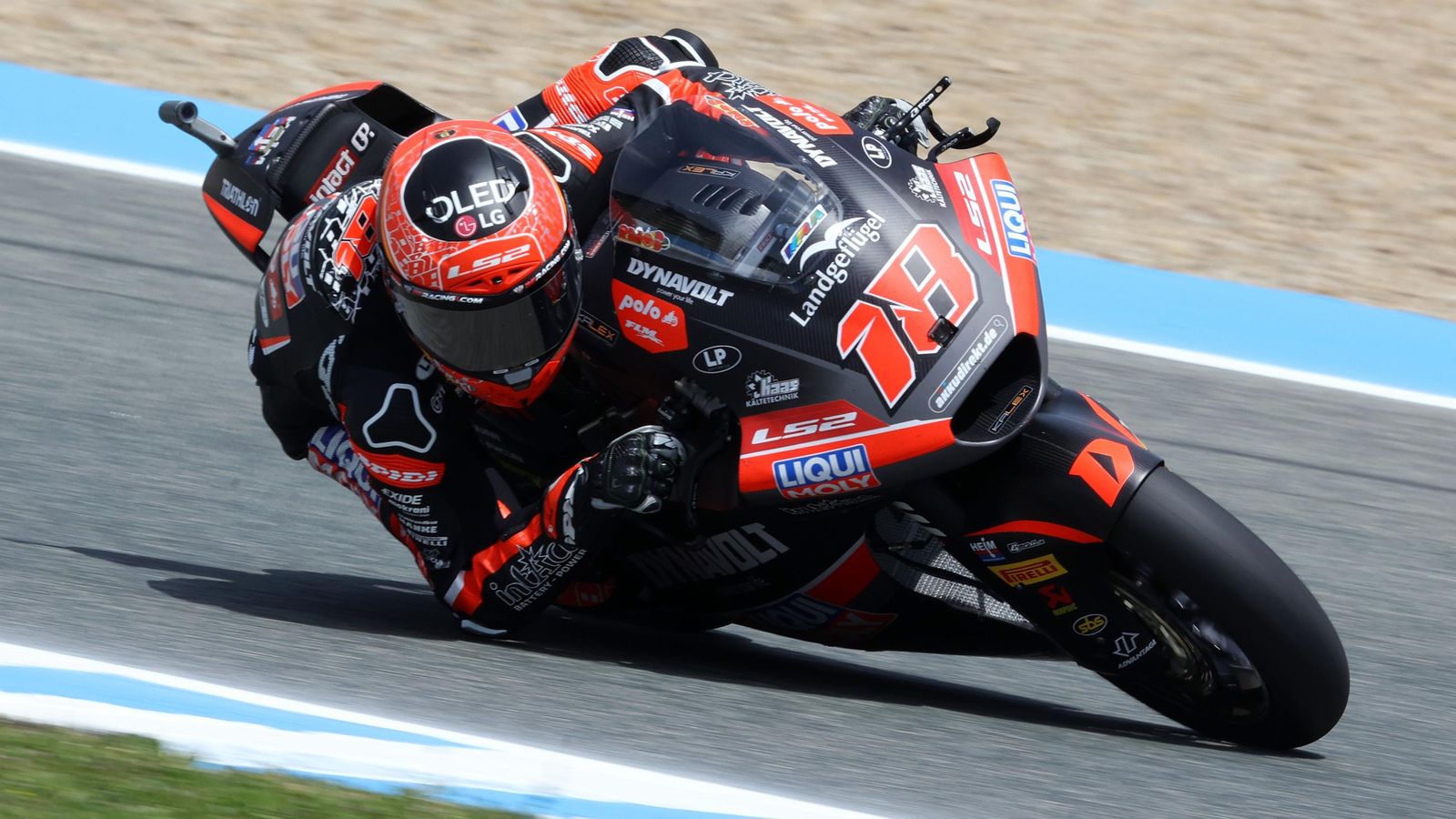 Imágenes de los entrenamientos de Moto2 del Viernes en Jerez