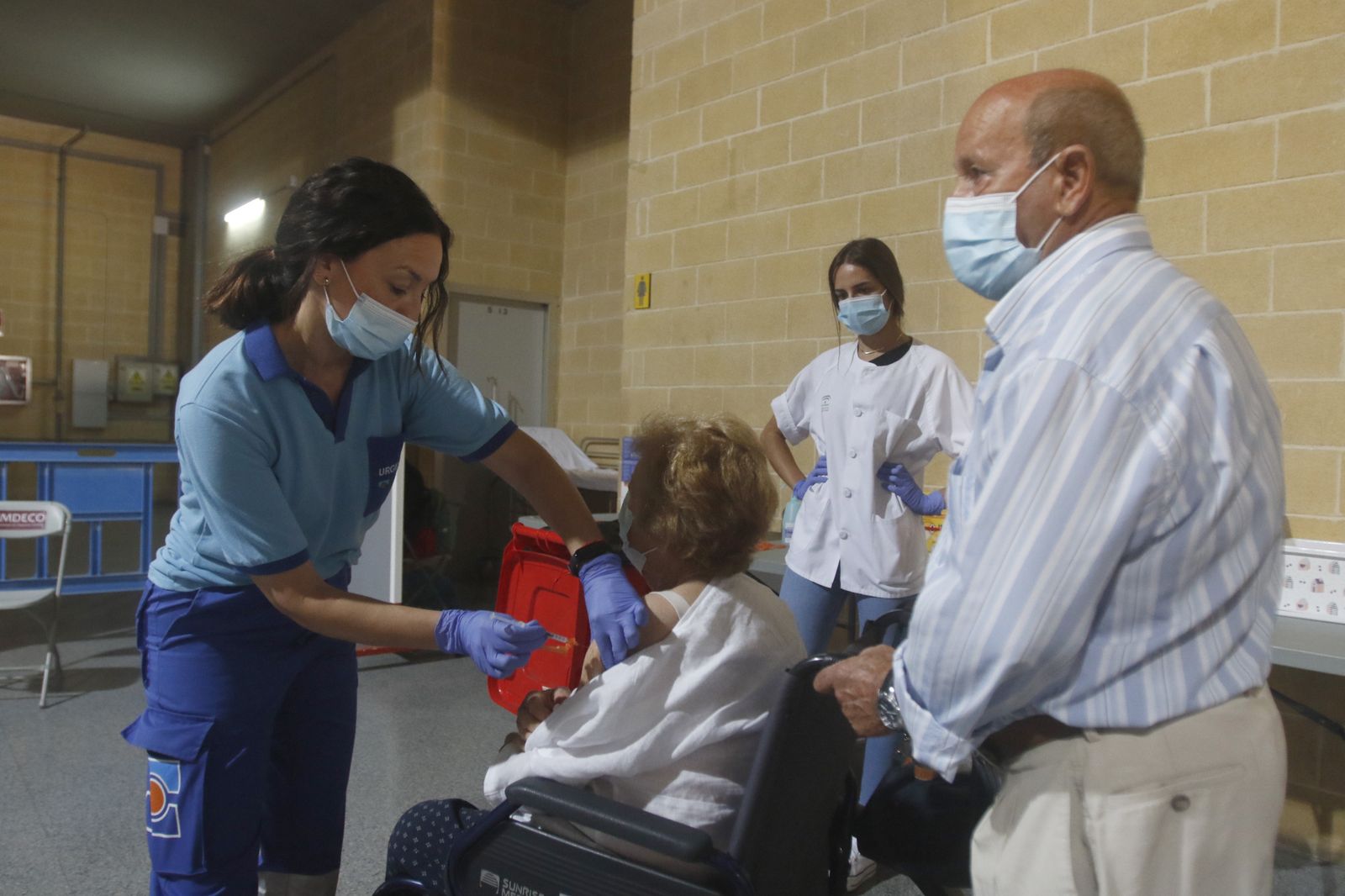Vacunación de inmunodeprimidos en Vista Alegre.