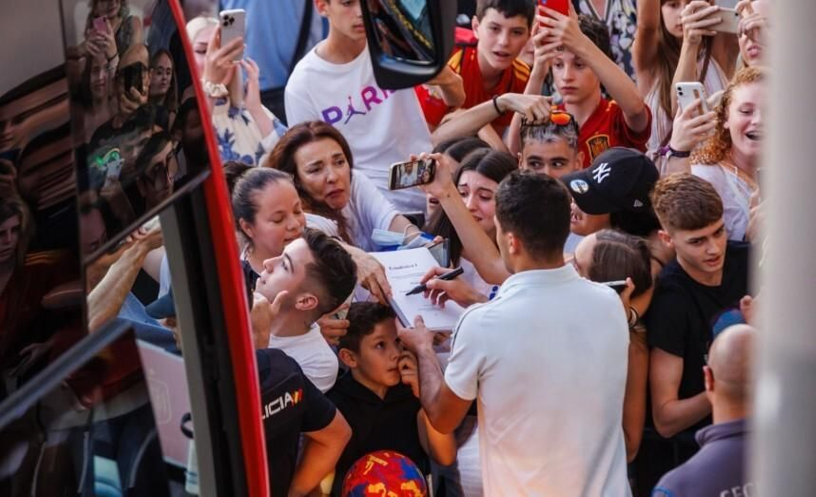 Málaga se vuelca con la selección española Málaga se vuelca con la selección española