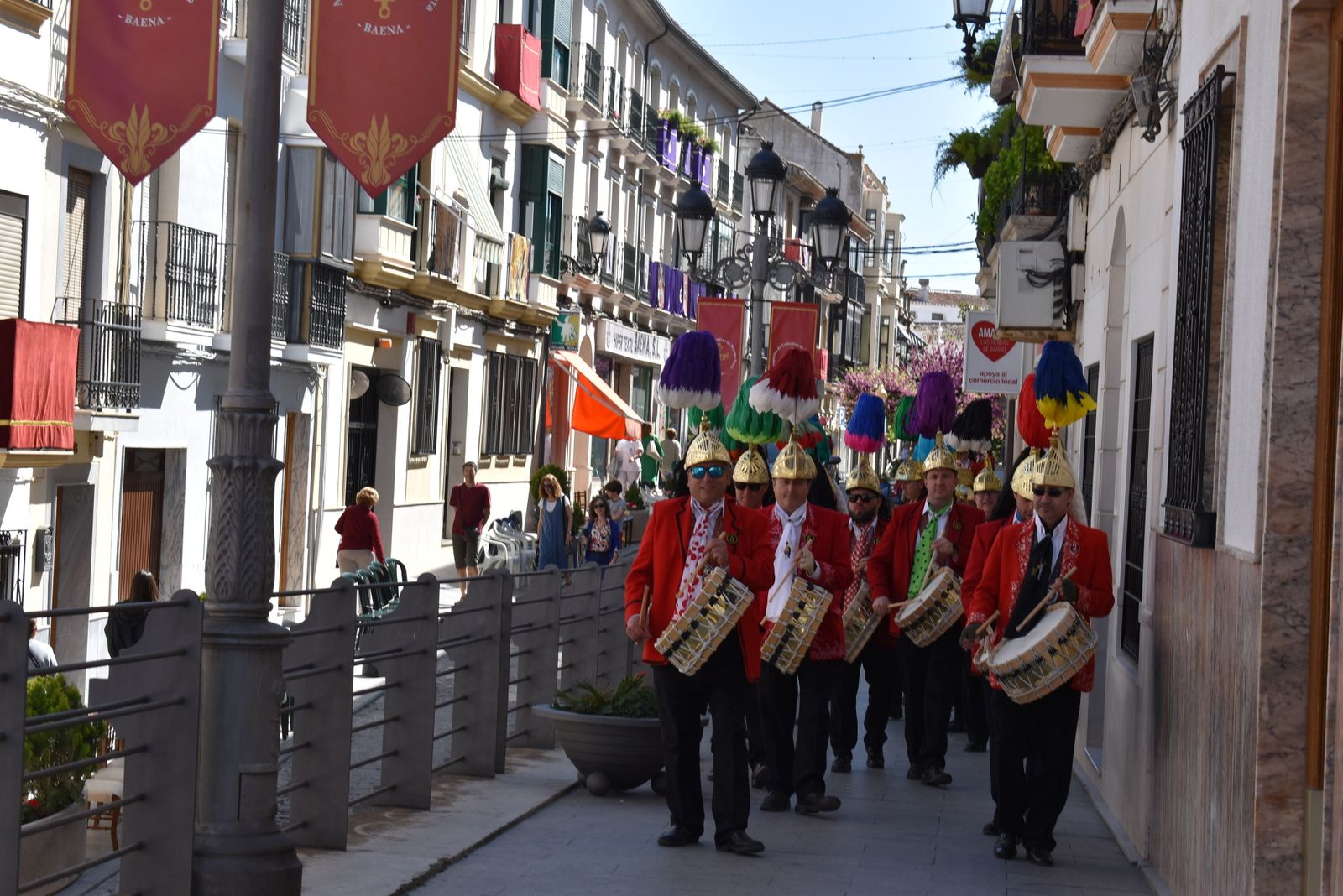 Miércoles Santo en Baena: Los judíos echan las cajas, en fotografías