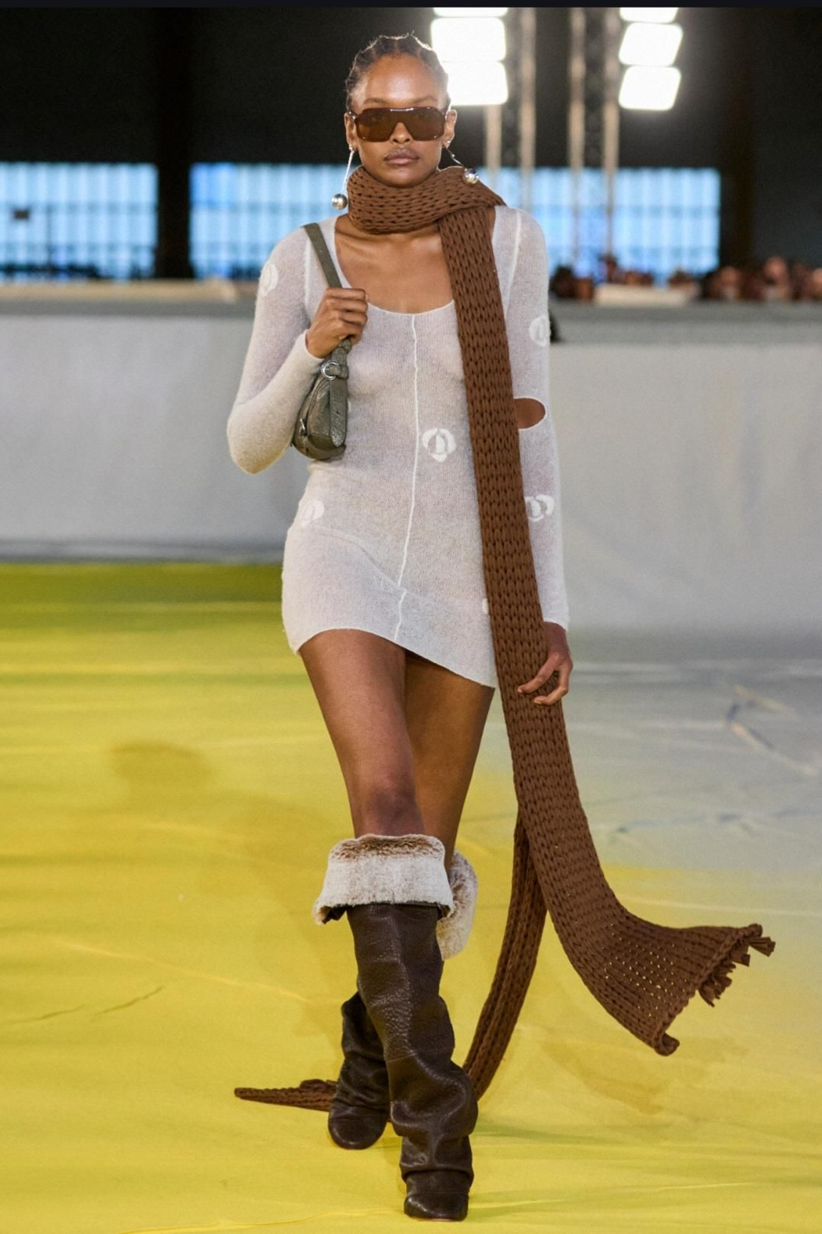 Una de las modelos de Desigual Studio