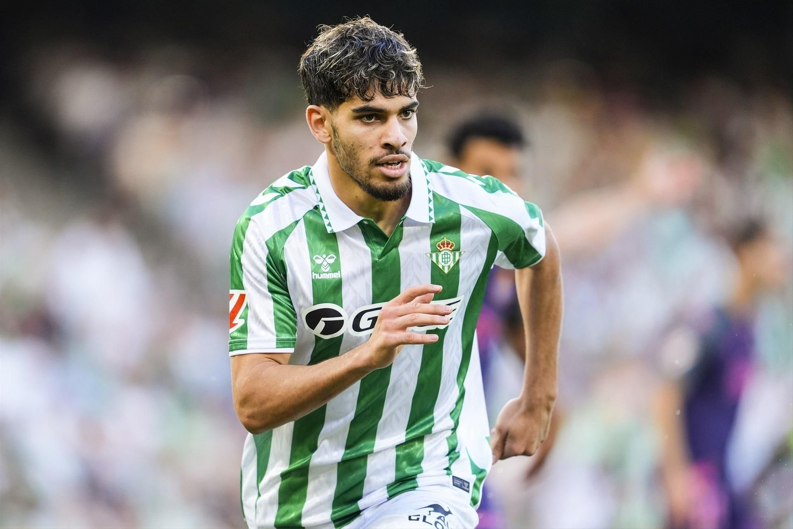 Ez Abde en el encuentro del Betis ante el Espanyol