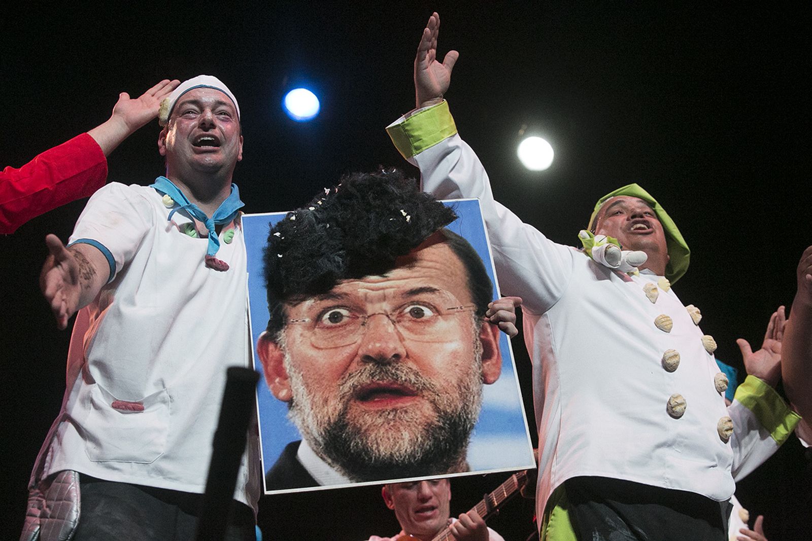 La final del Carnaval Colombino, en imágenes