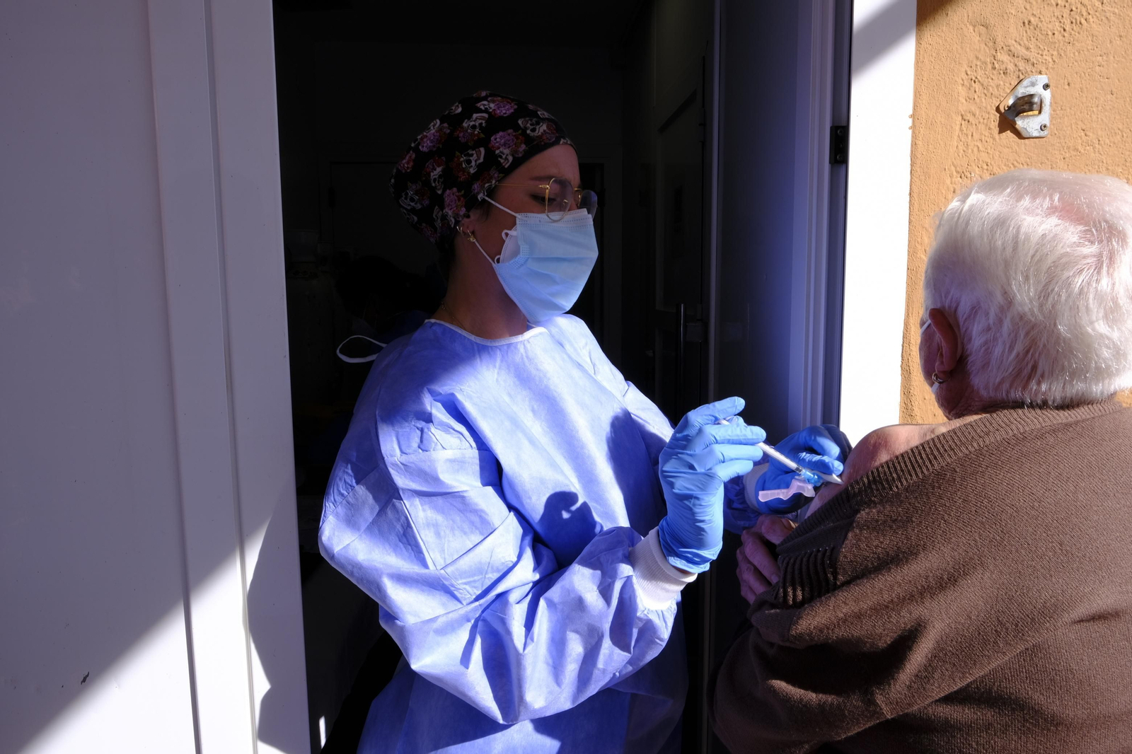 Fotogalería vacunación COVID-19 en Sorbas y Tabernas. Almería