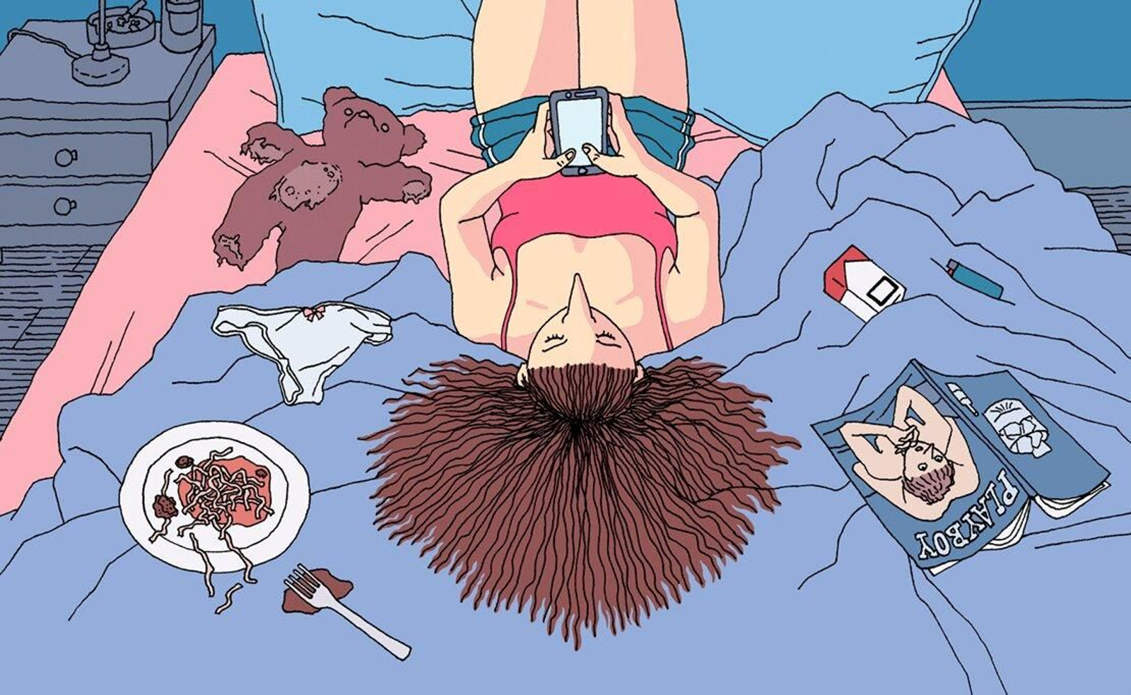 Detalle de la portada del cómic.