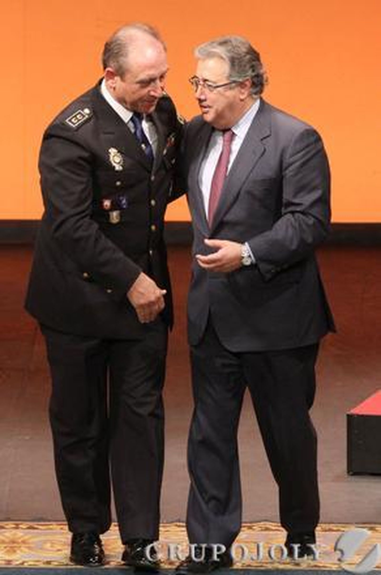 La cuarta Unidad de Intervención Policial 

Foto: B. Vargas