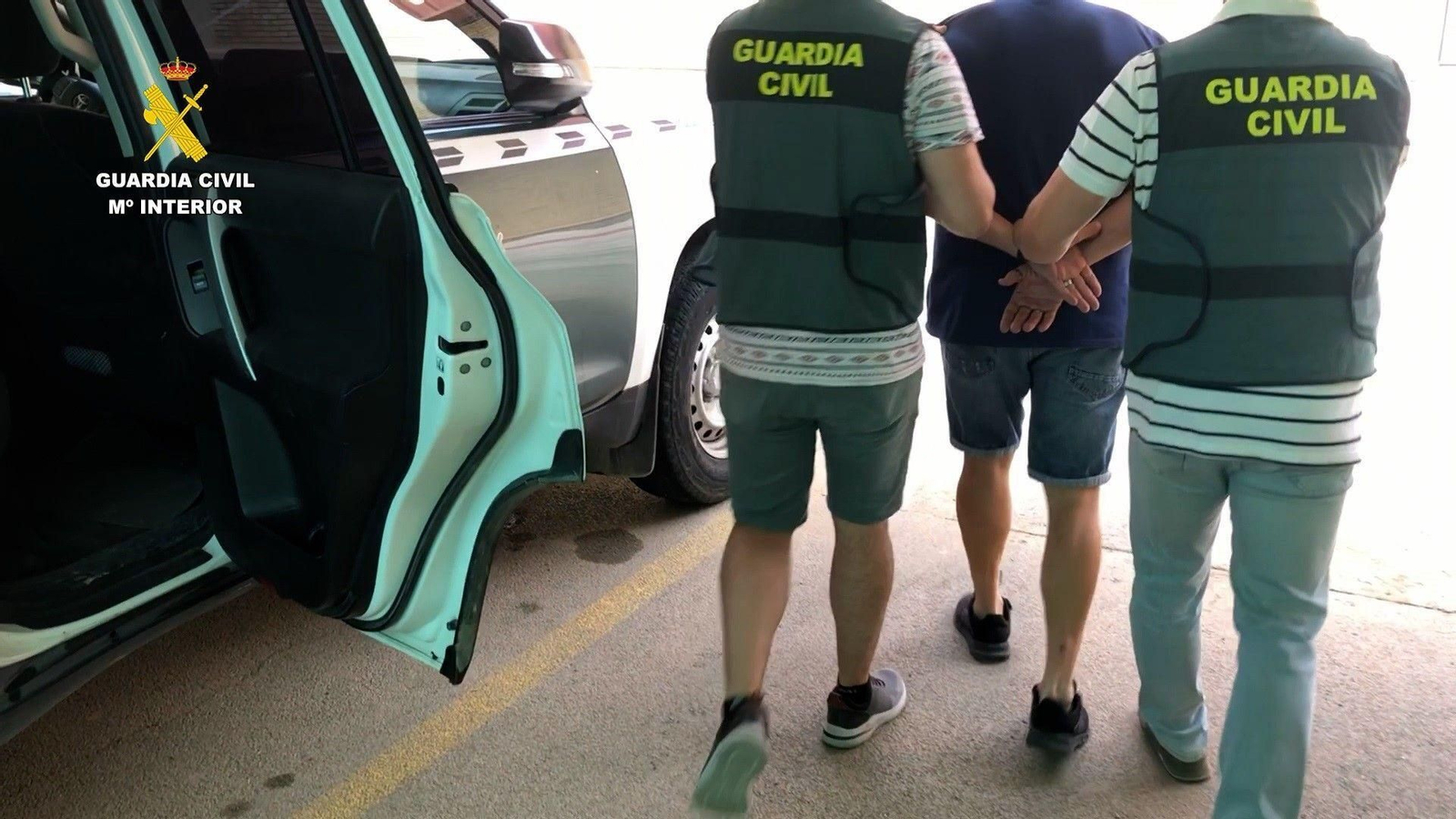 Una operación de la Guardia Civil contra el narcotráfico.