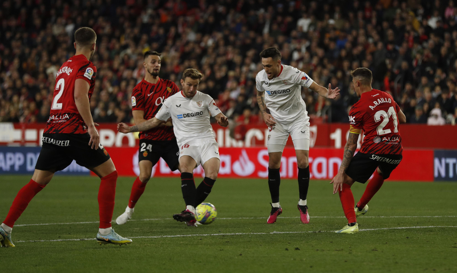 Las imágenes del Sevilla-Mallorca