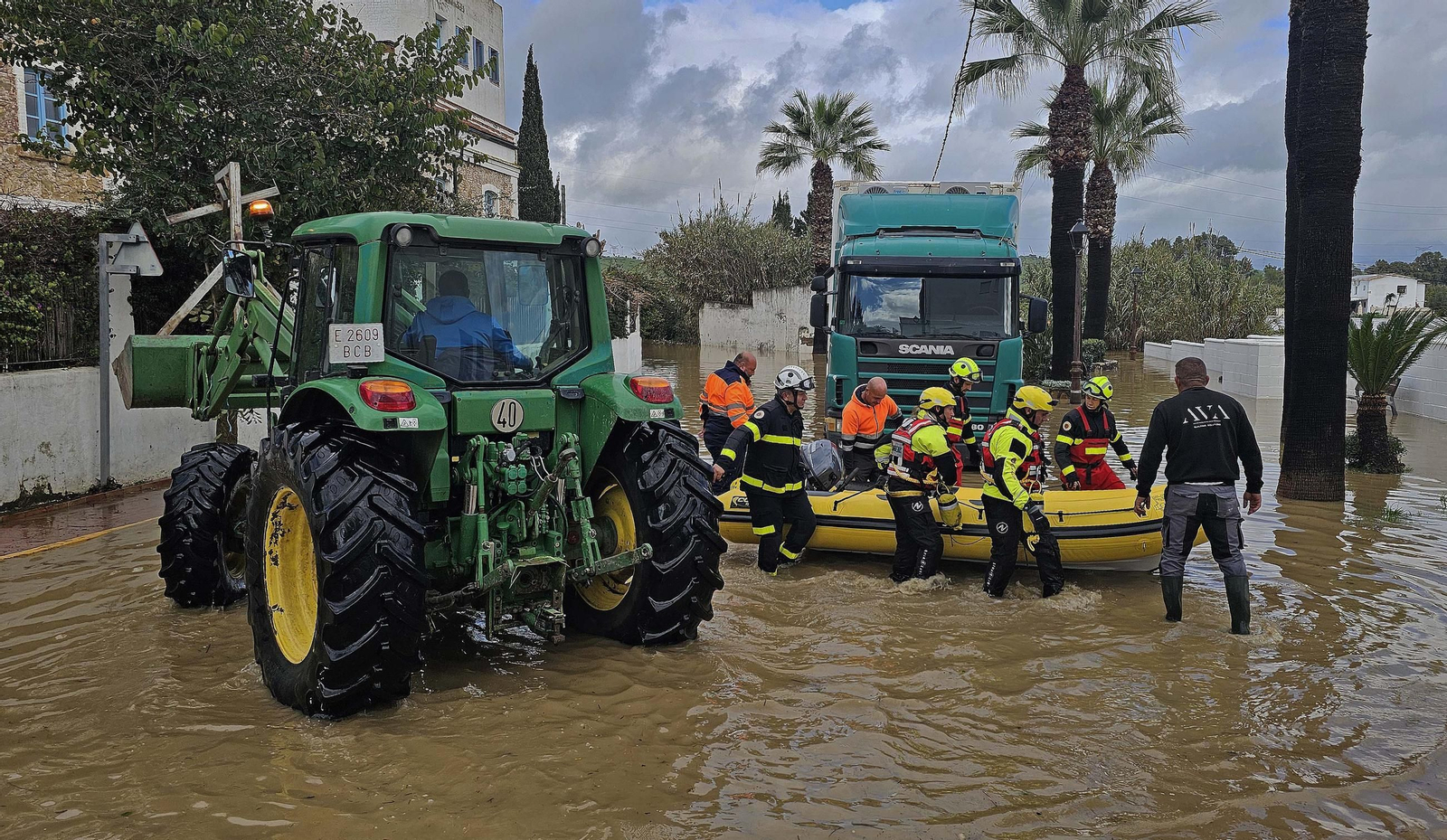 Fotos de las inundaciones en San Martín del Tesorillo