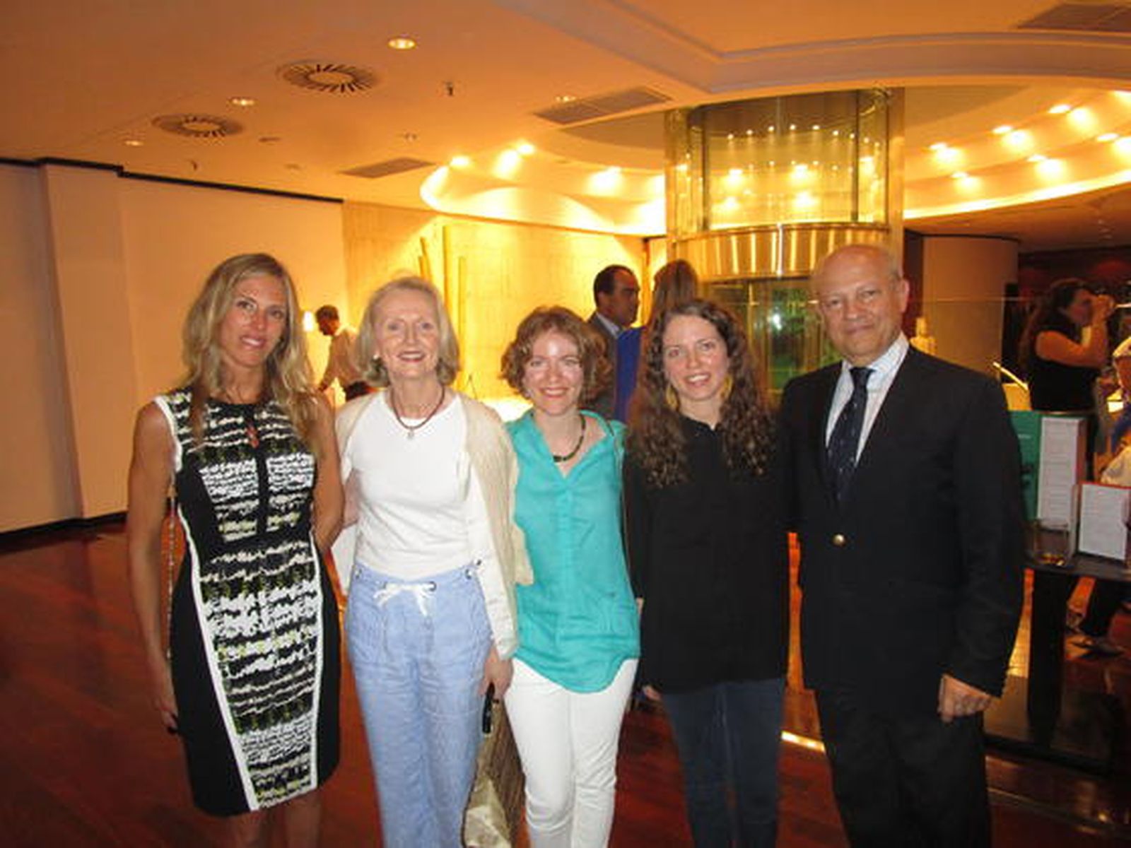 Margarita Murtagh, Megan y Ashlinn de Gonzalo Murtagh y José María de Gonzalo.

Foto: Ignacio Casas de Ciria