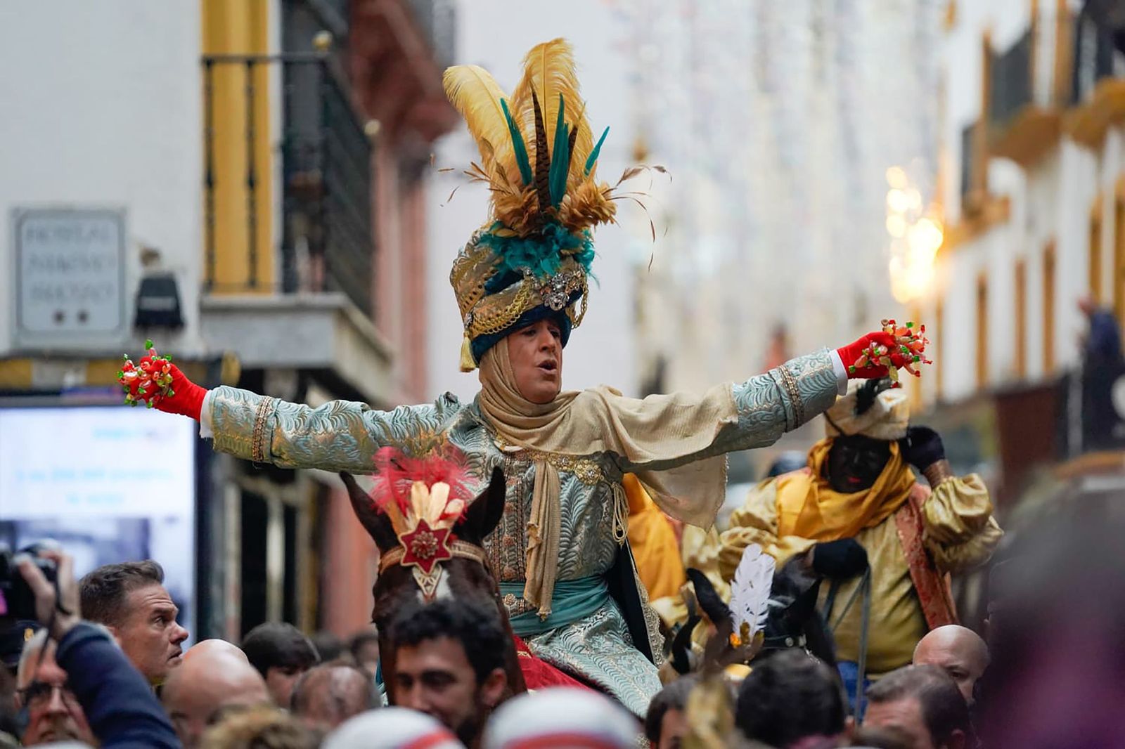 Las fotos del Heraldo Real en Sevilla