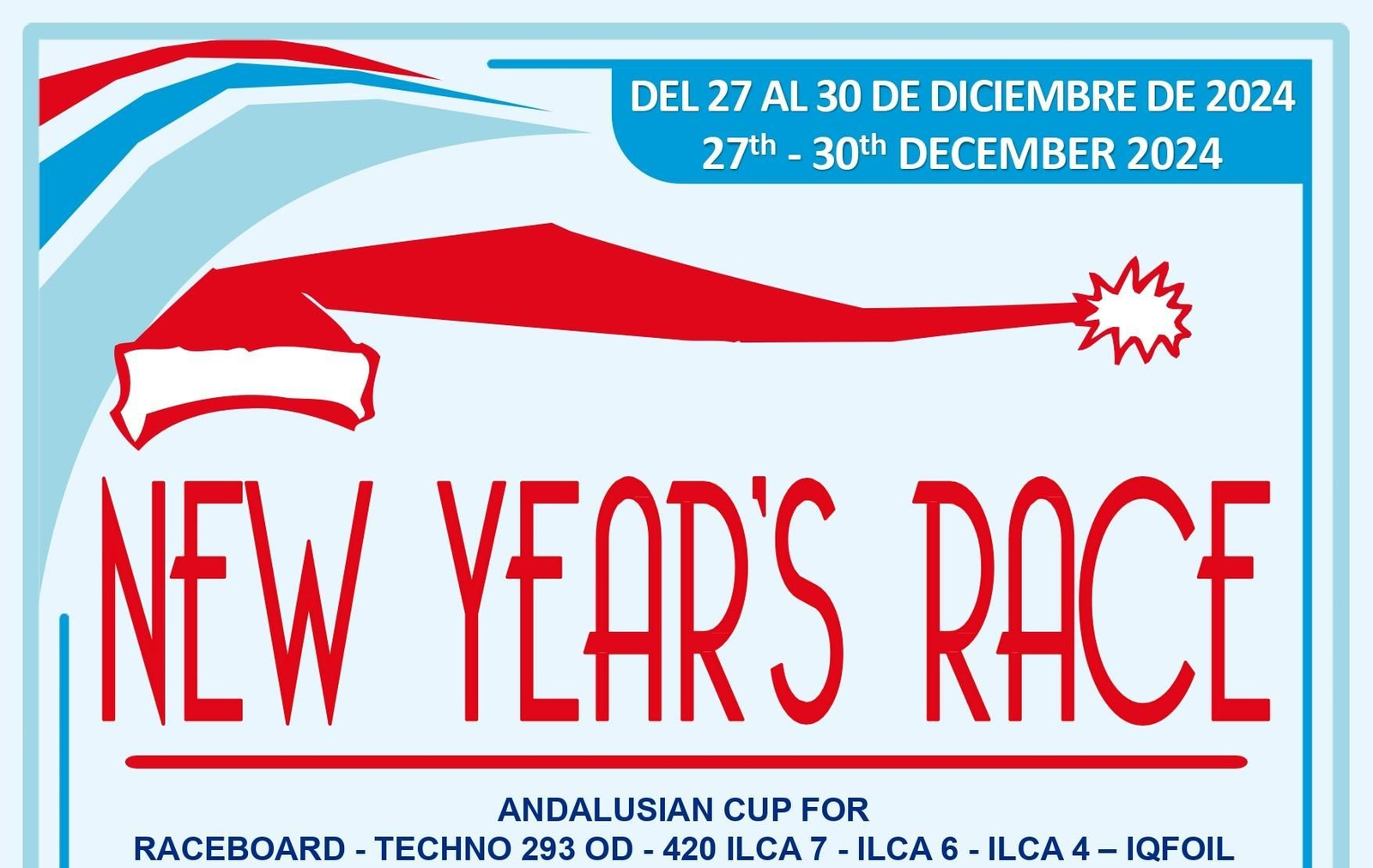 Cartel de la Regate de Año Nuevo.