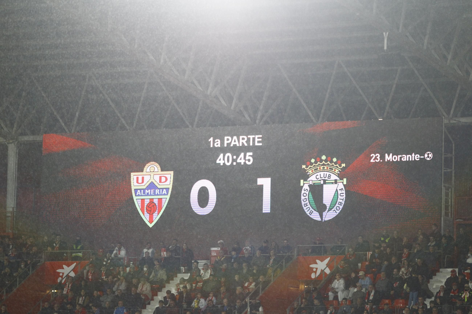 Las fotos del partido de fútbol U.D. Almería-Real Burgos