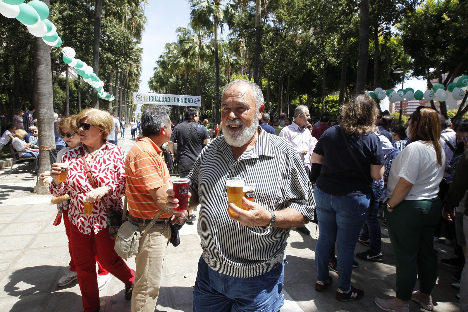 Fotogalería Manifestación del Primero de Mayo. Día Internacional de los Trabajadores. Almería