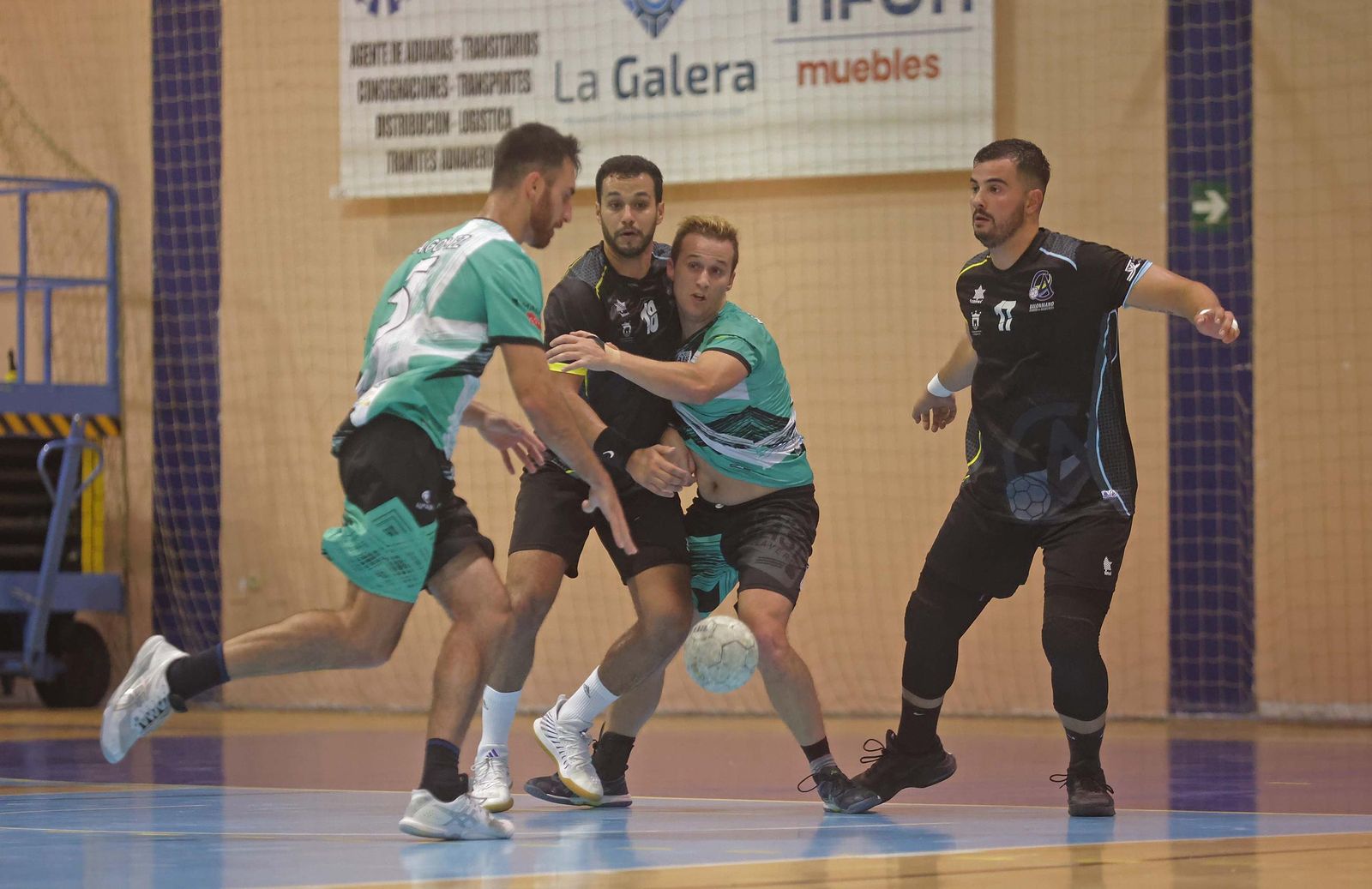 Las mejores fotos del Balomano Algeciras - Madrid Base Villaverde