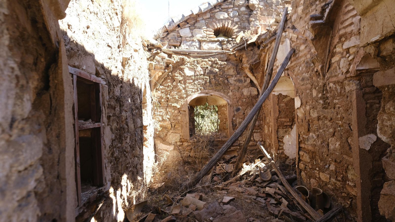 Ermita de San Matías desde dentro.