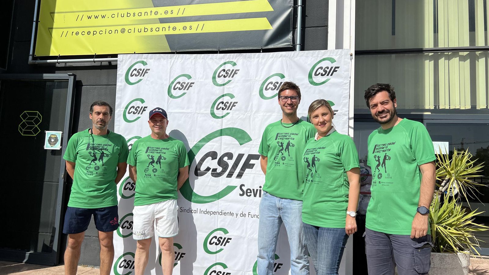 Jueces y organizadores.