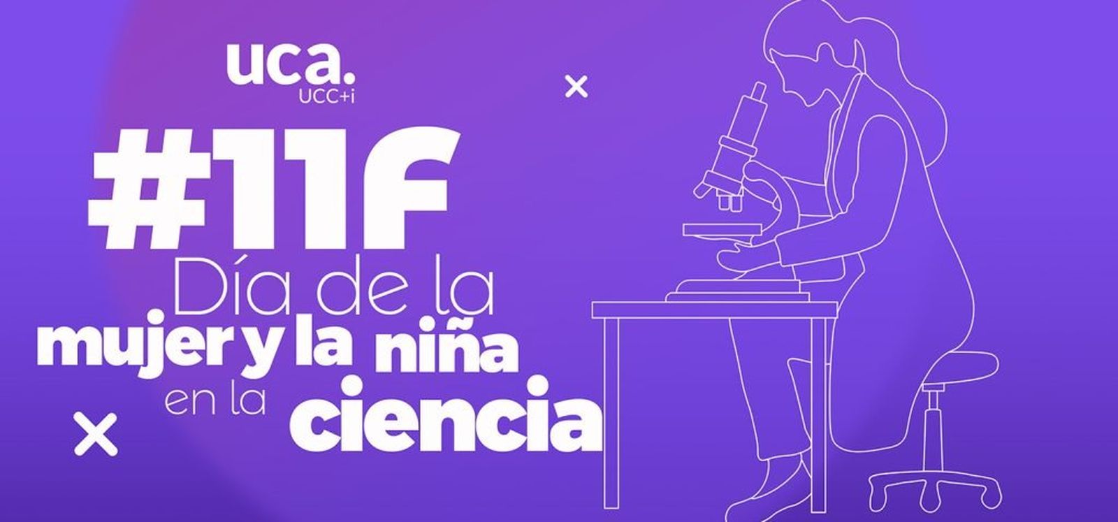 Cartel de la conmemoración de esta jornada en la UCA.