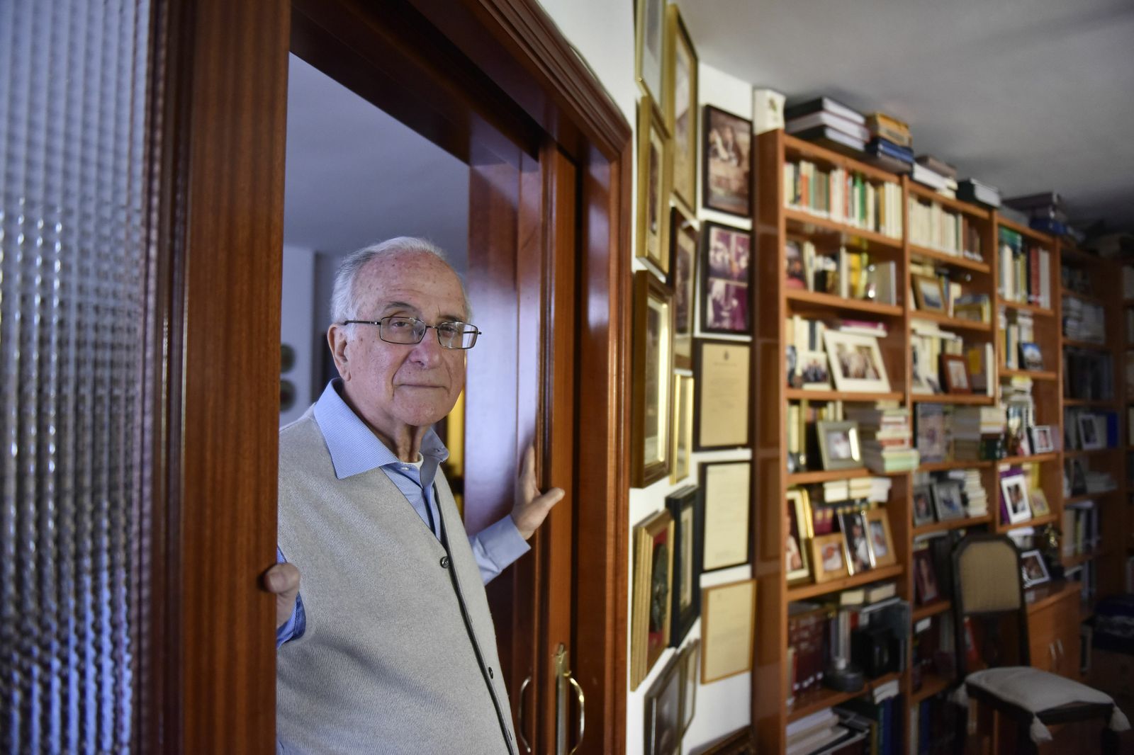 José Sánchez Herrero, catedrático emérito de la Universidad de Sevilla y presidente del grupo de trabajo Scriptorium Isidori Hispalensis.