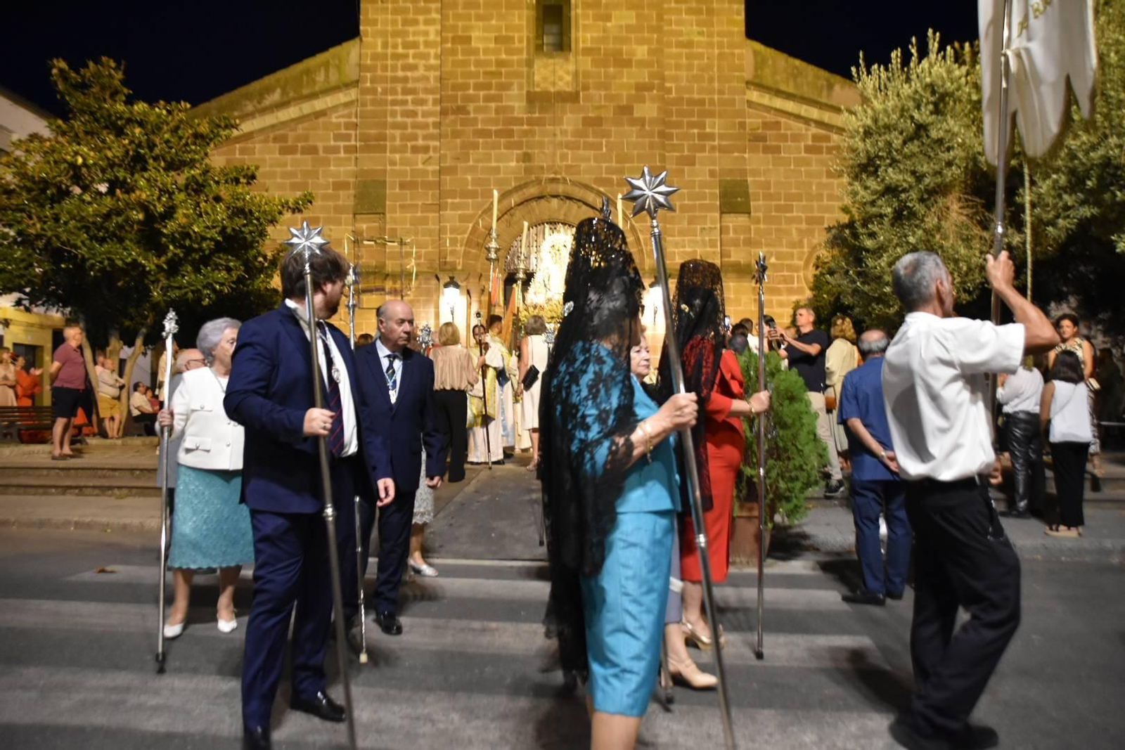 Procesión de la Virgen de la Estrella en Villa del Río.