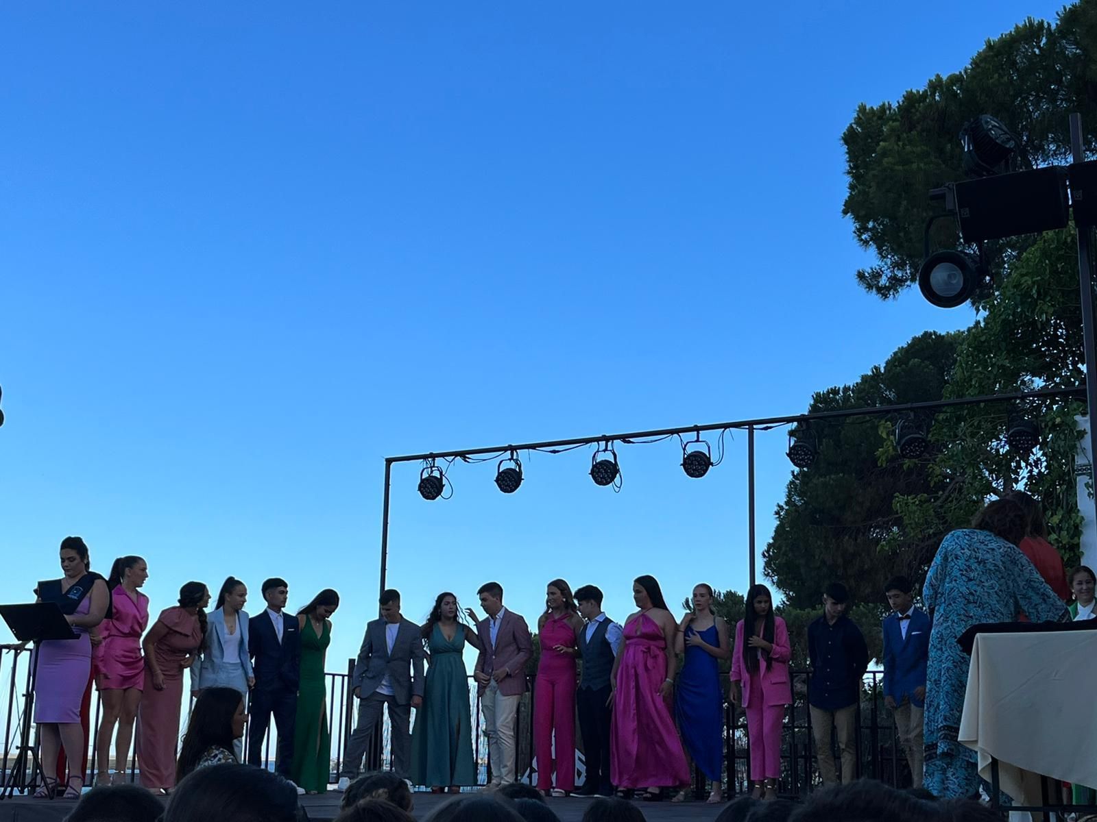 Acto de graduación.