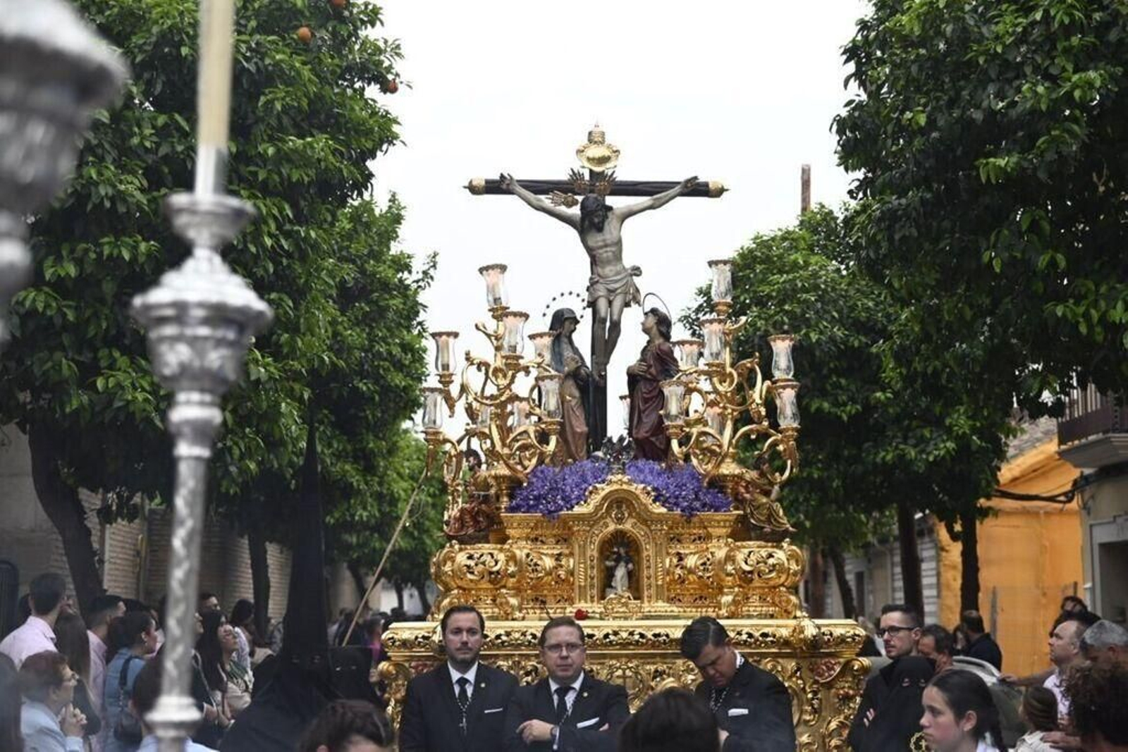 Un momento de la procesión de la cofradía del Amor el pasado Domingo de Ramos.