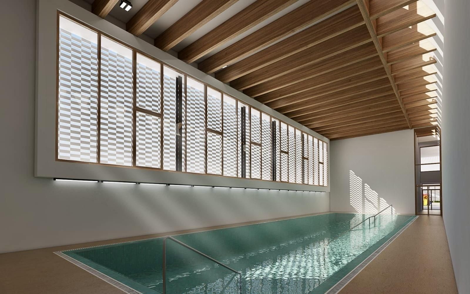 Una infografía del interior de la ciudad deportiva.