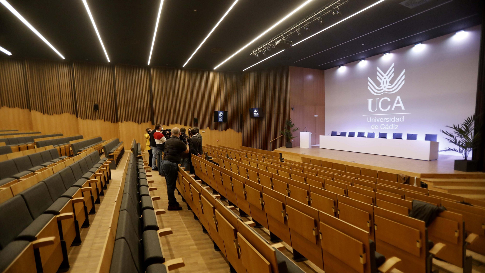 Las fotos del nuevo salón de actos de la Escuela Politécnica Superior de Algeciras