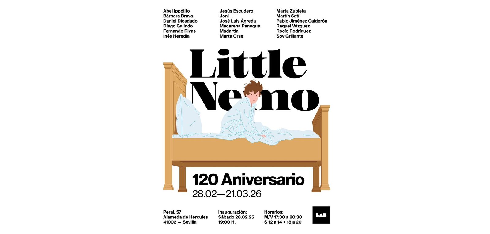 Cartel de la muestra.