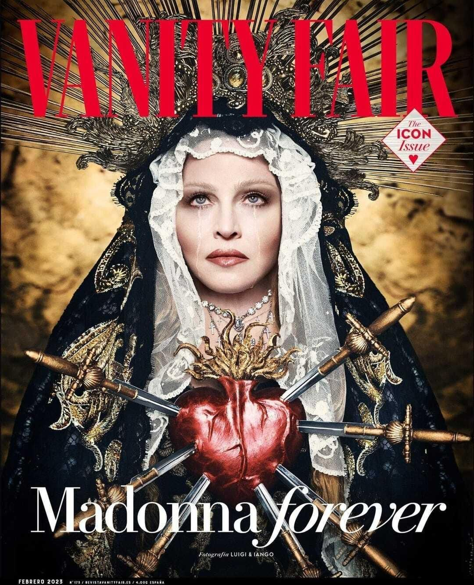 La portada de la revista 'Vanity Fair', al completo.