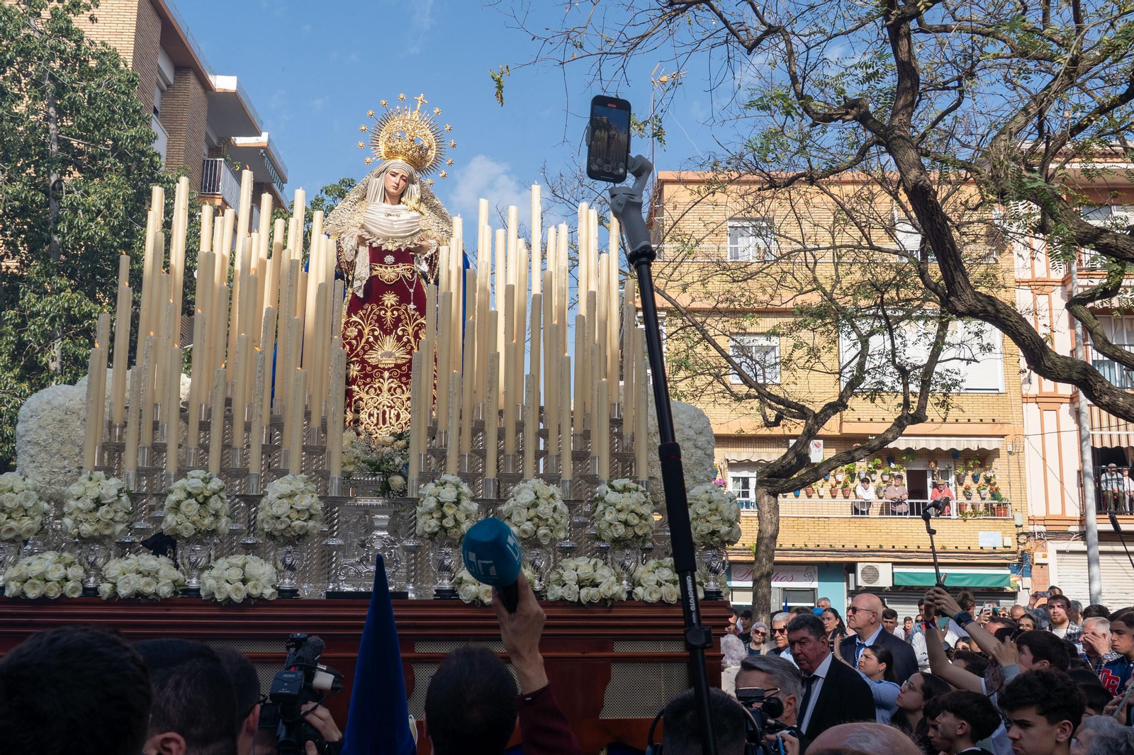 Imágenes de la procesión de la Virgen del Prado
