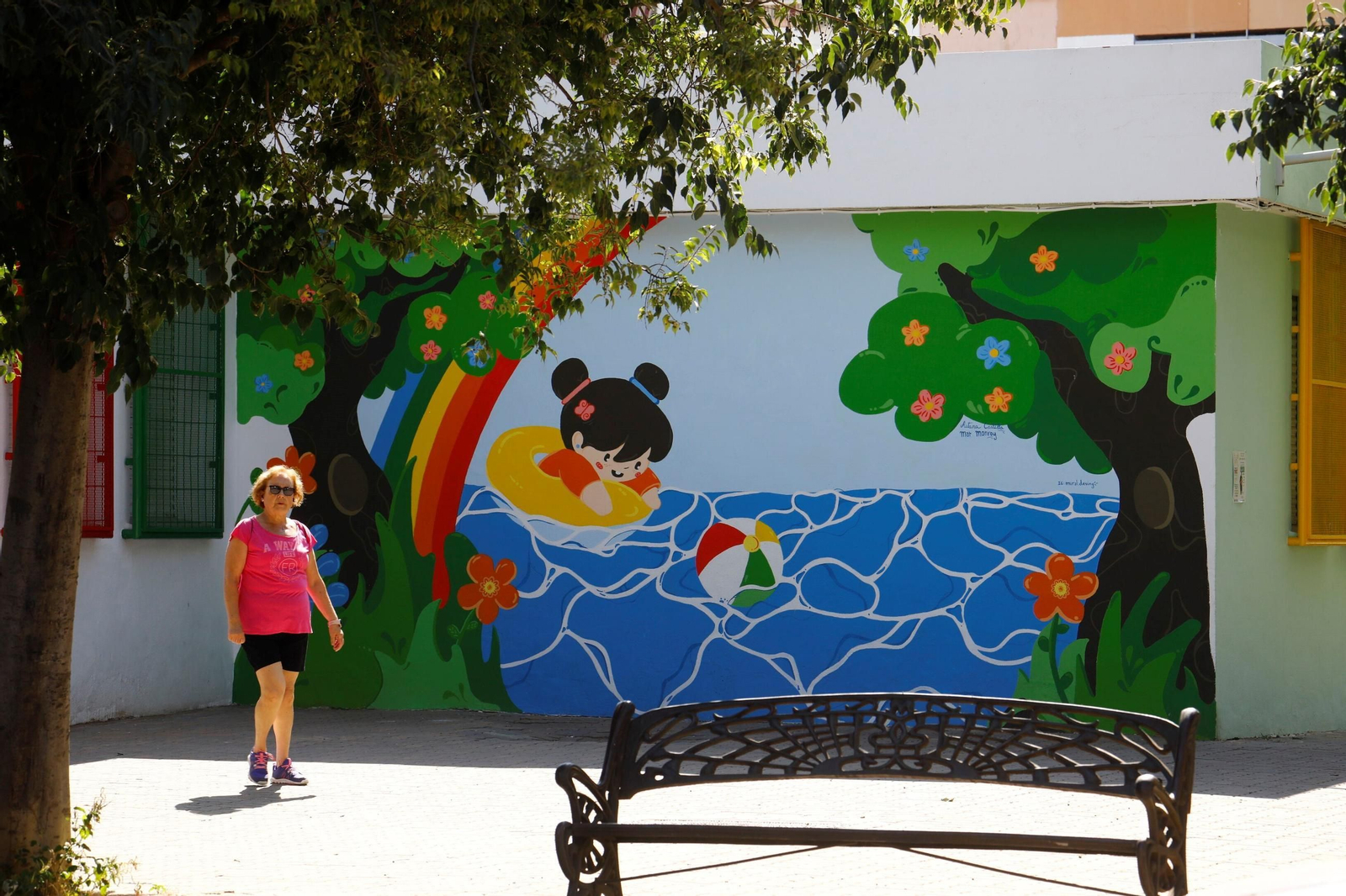 Un domingo de agosto en el barrio cordobés de Santuario, en imágenes