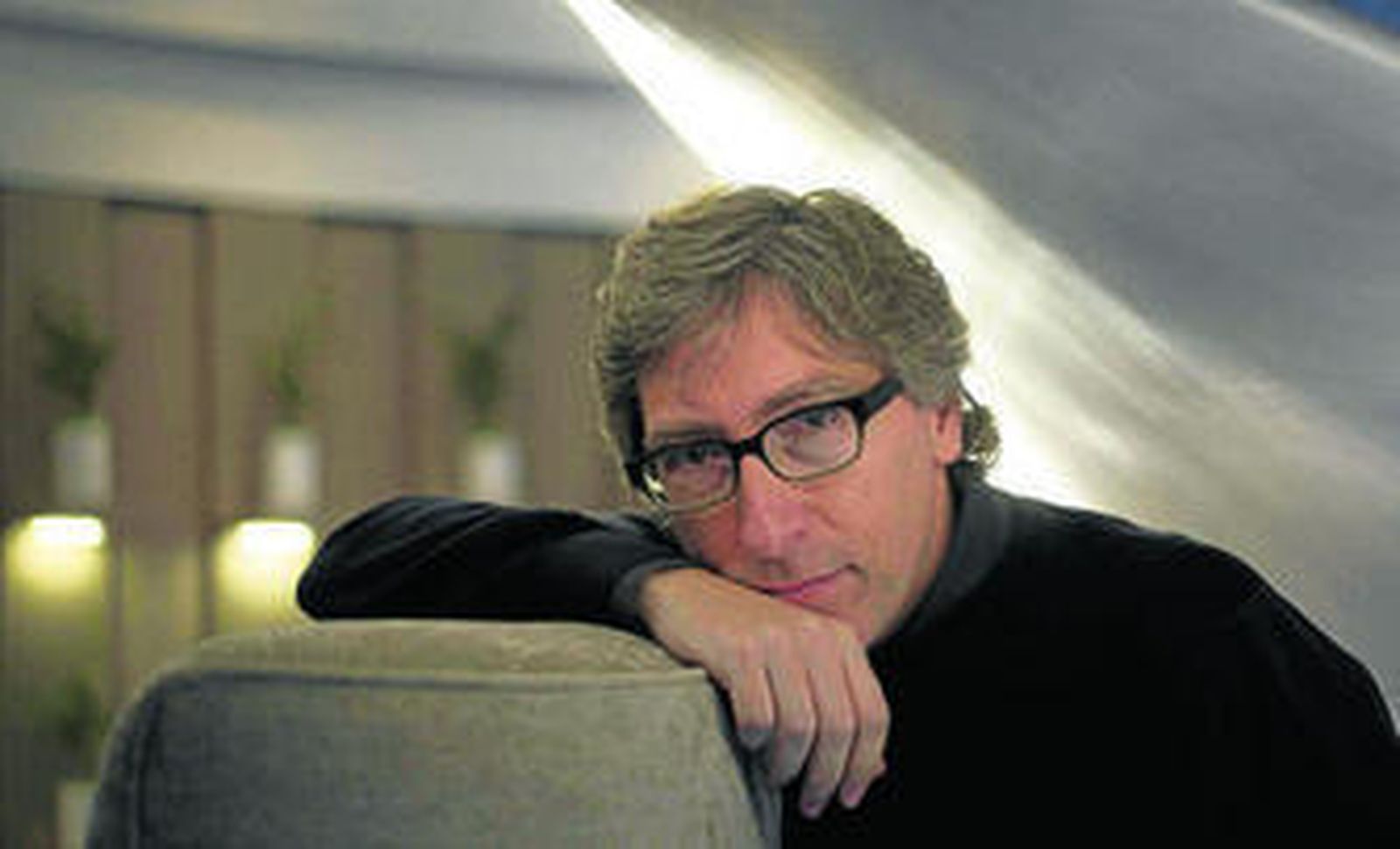 El escritor y director de cine David Trueba (Madrid, 1969).
