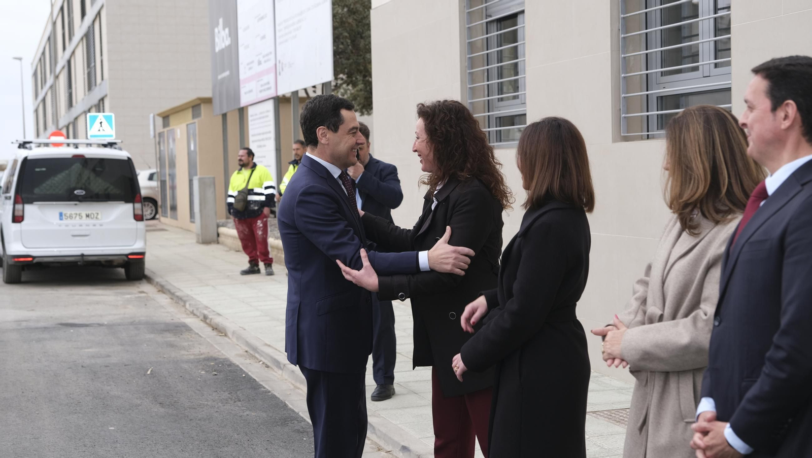 Las imágenes de la entrega de viviendas de VPO en Costacabana