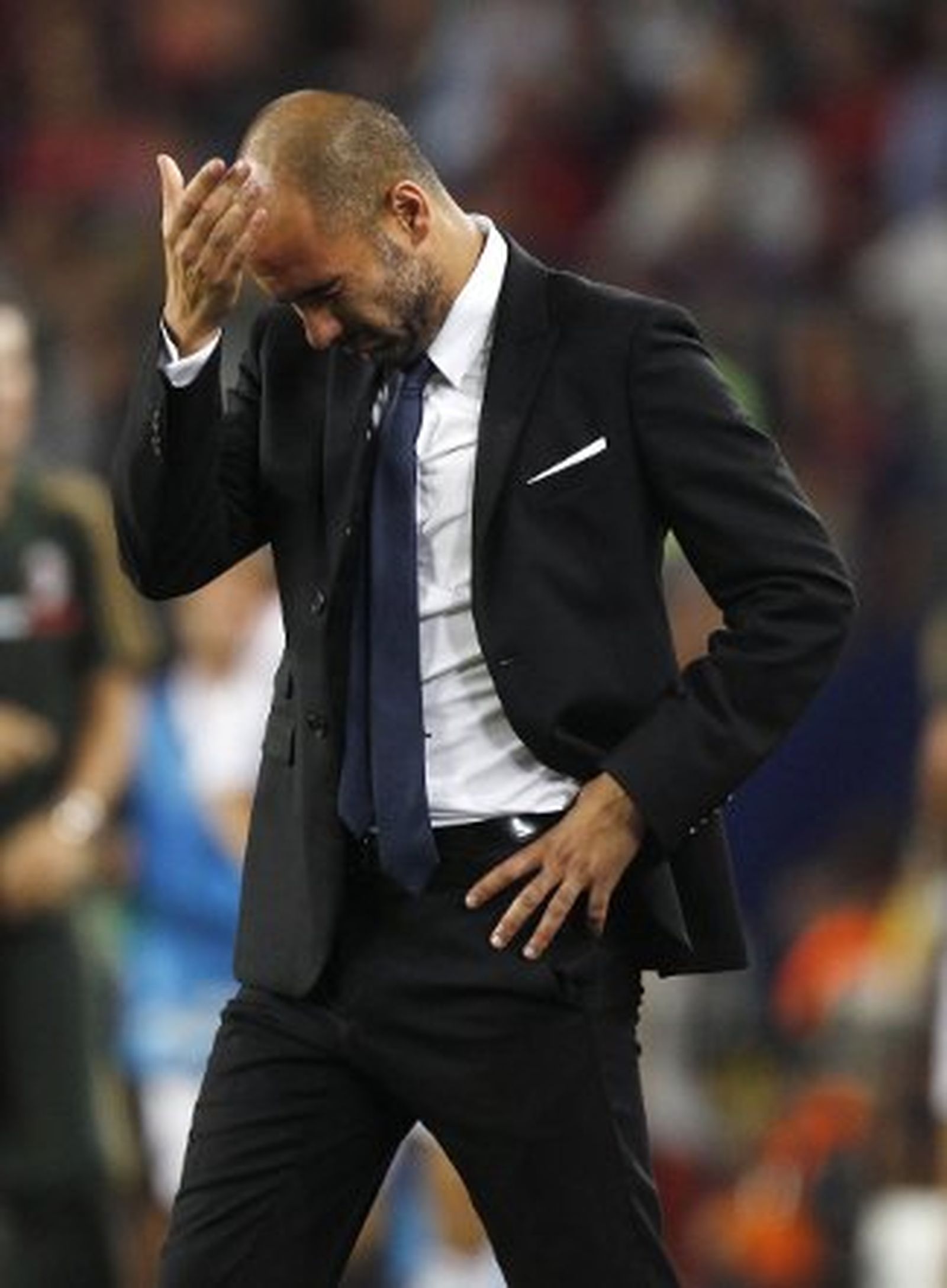 Guardiola: "Han llegado dos veces y media"