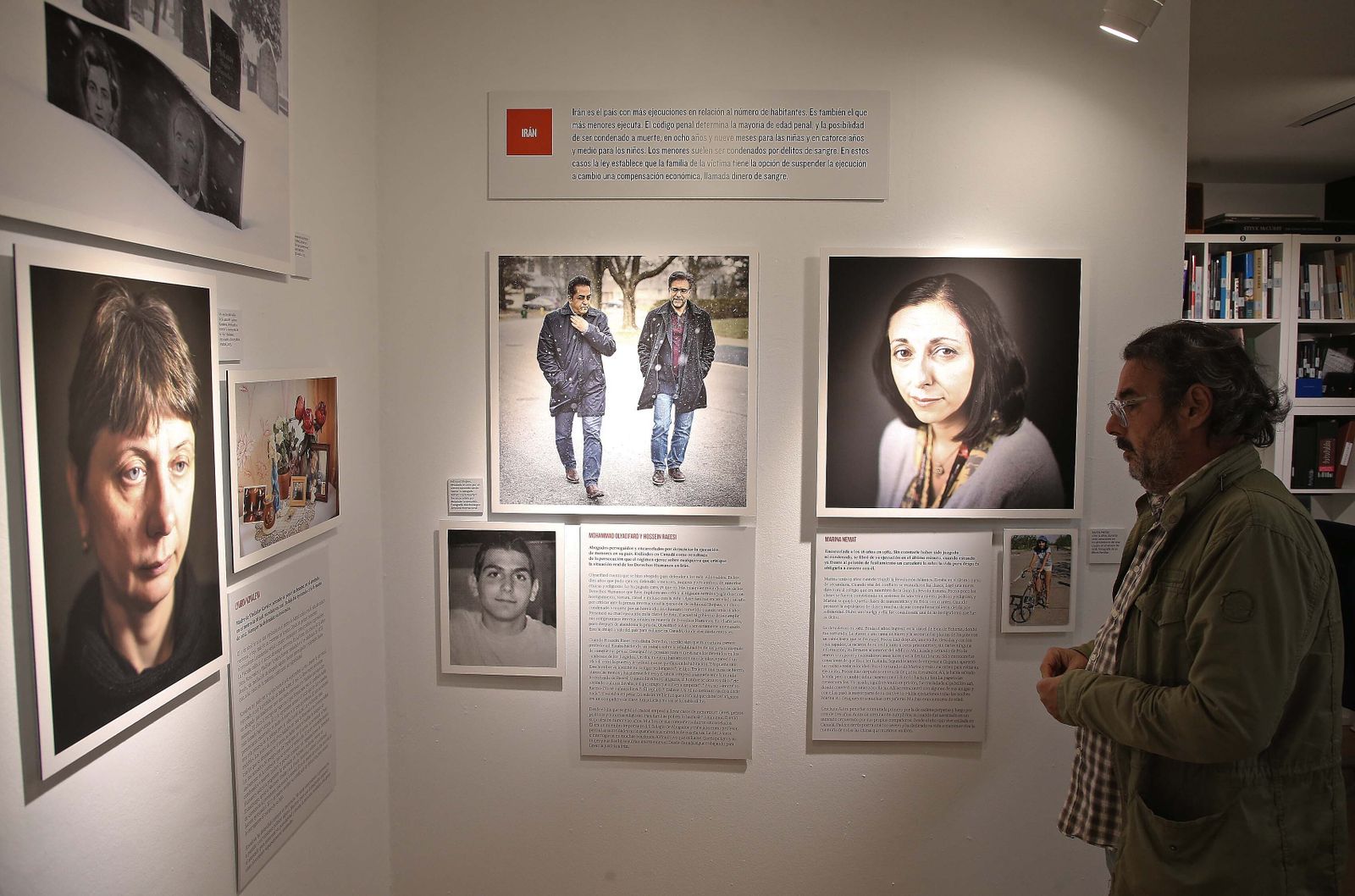 La UFCA  muestra la exposición de Sofía Moro a la Asociación de la Prensa del Campo de Gibraltar