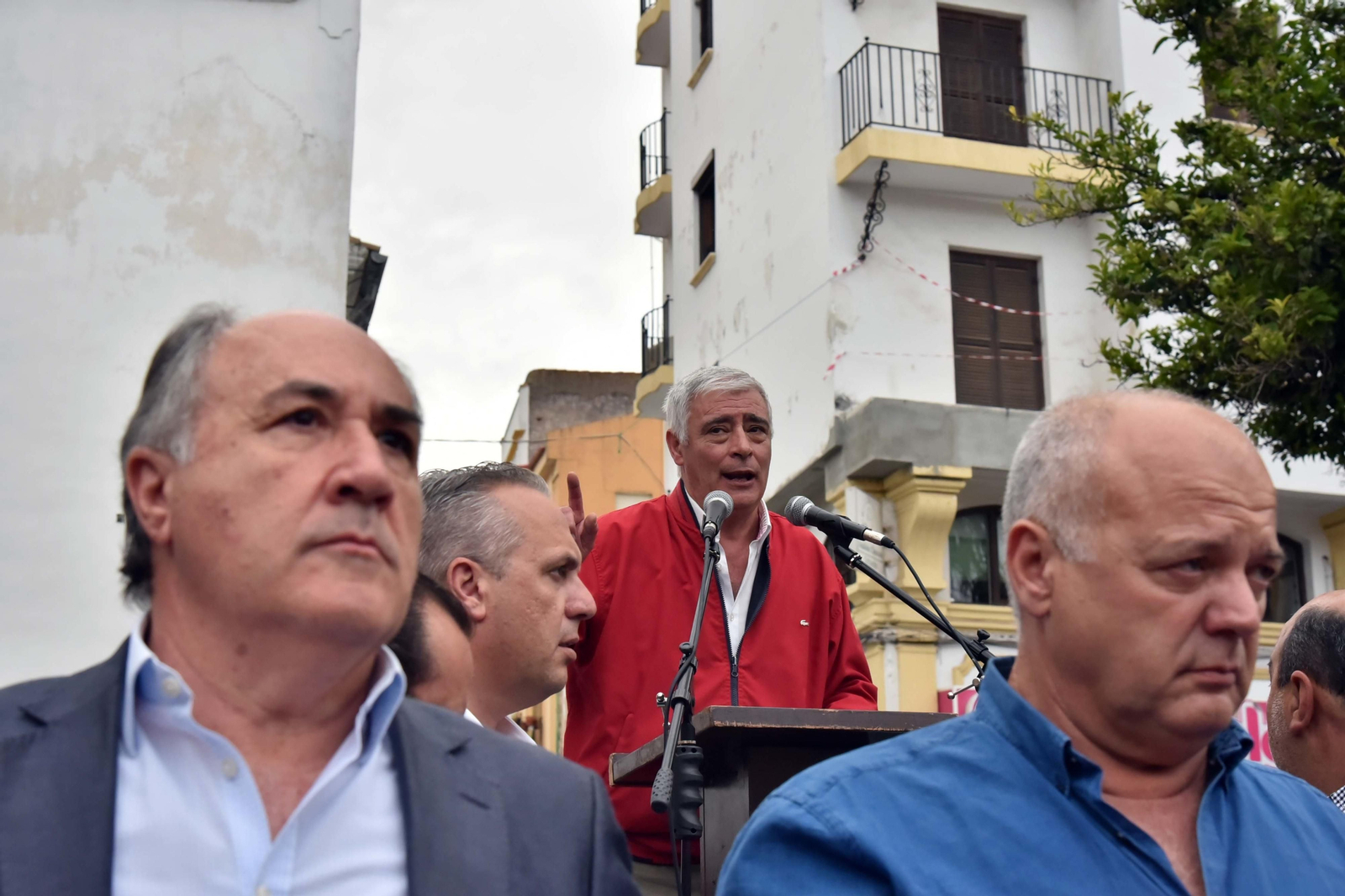 Las imágenes de la manifestación en la Plaza Alta de Algeciras