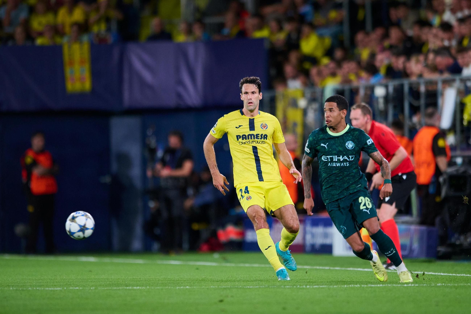 Las fotos del Villarreal-Manchester City