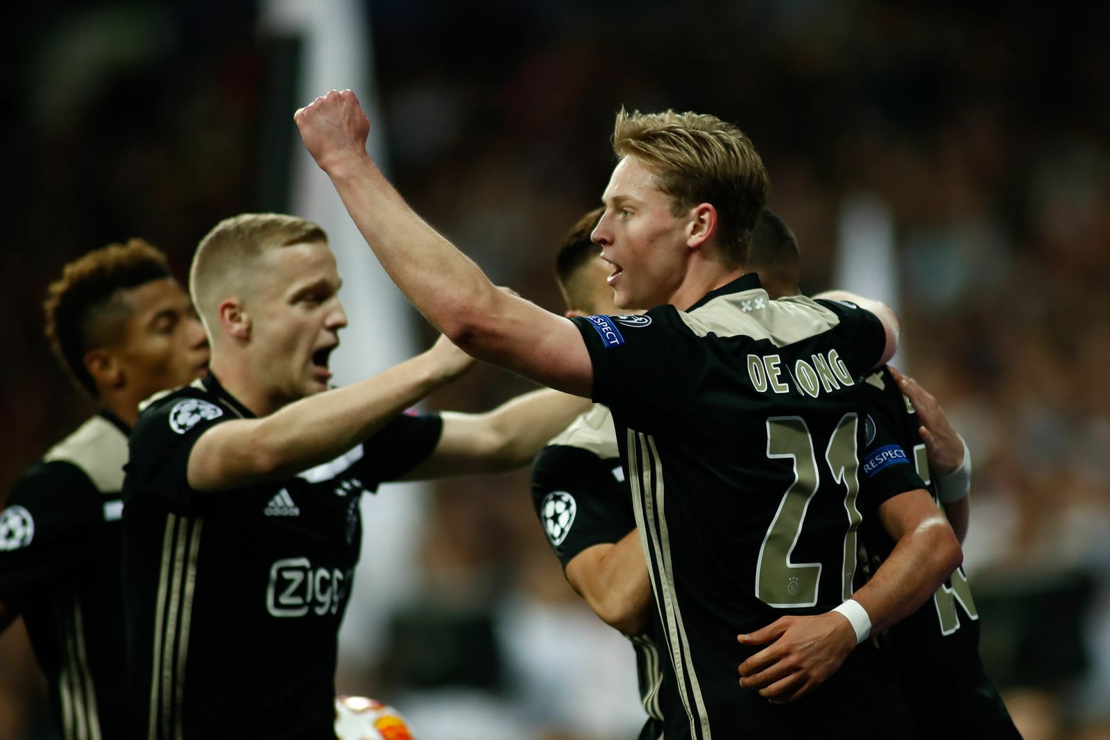 Las imágenes del Real Madrid-Ajax de Champions League